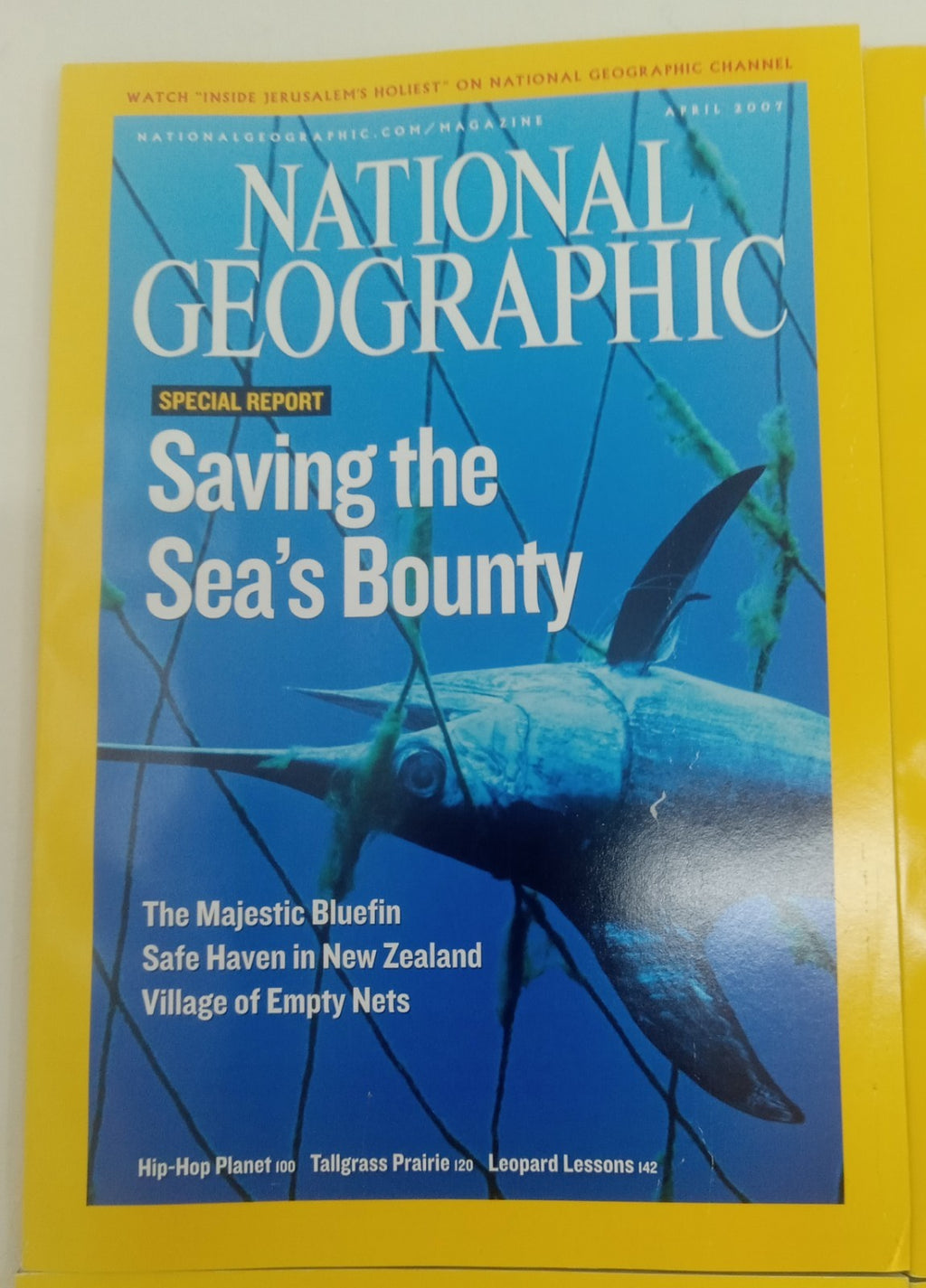 Nat Geo Magazine With Slipcover Jan To June  2007