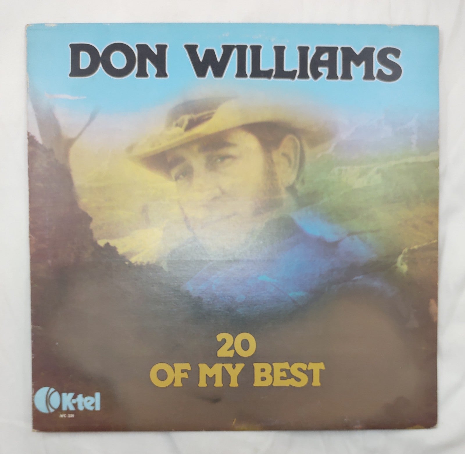 Don Williams – 20 Of My Best LP 1978 K-Tel WC-339 Country Hits