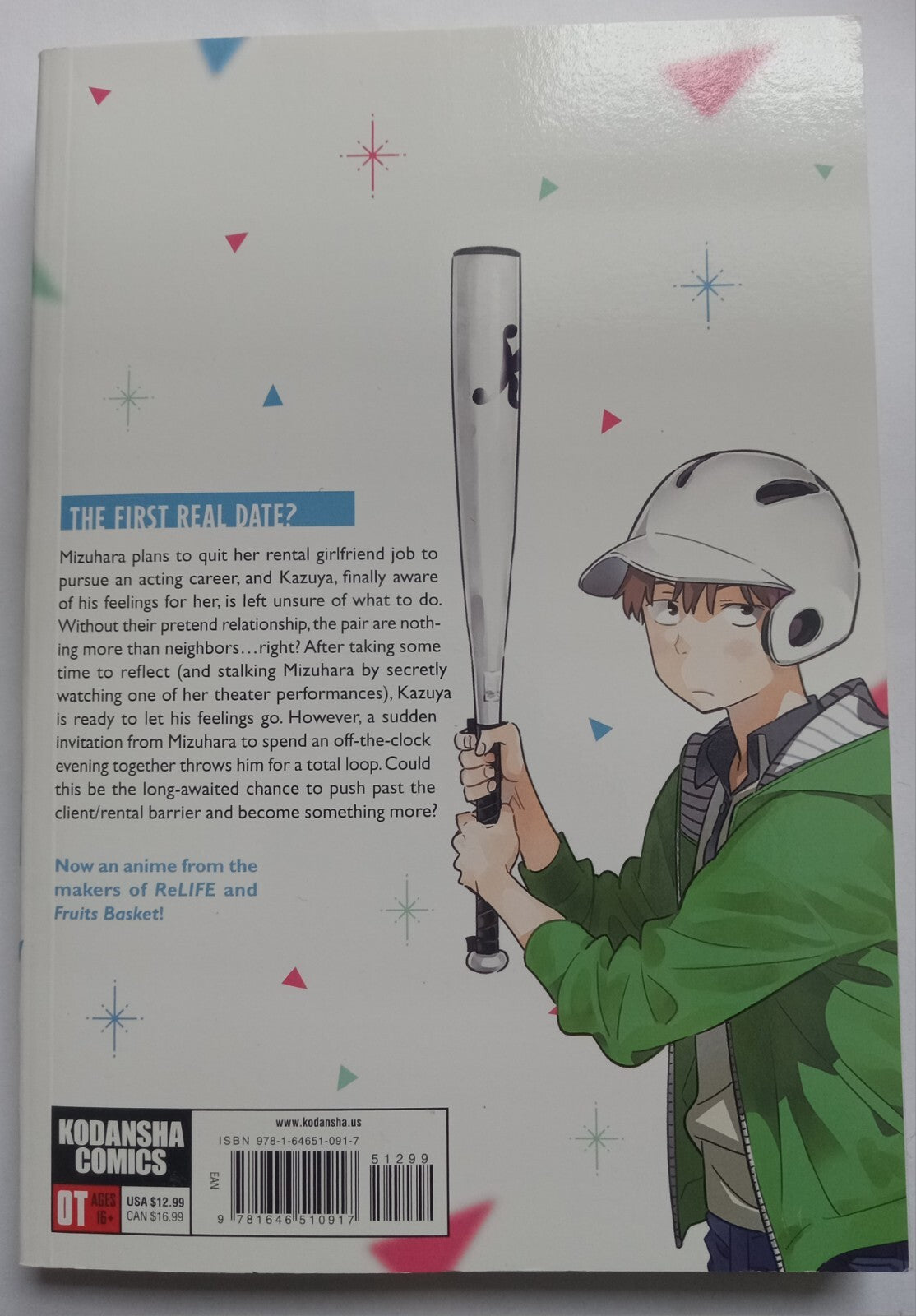 Rent-A-Girlfriend Vol. 7 Manga Comic Book by Reiji Miyajima (VG+) English