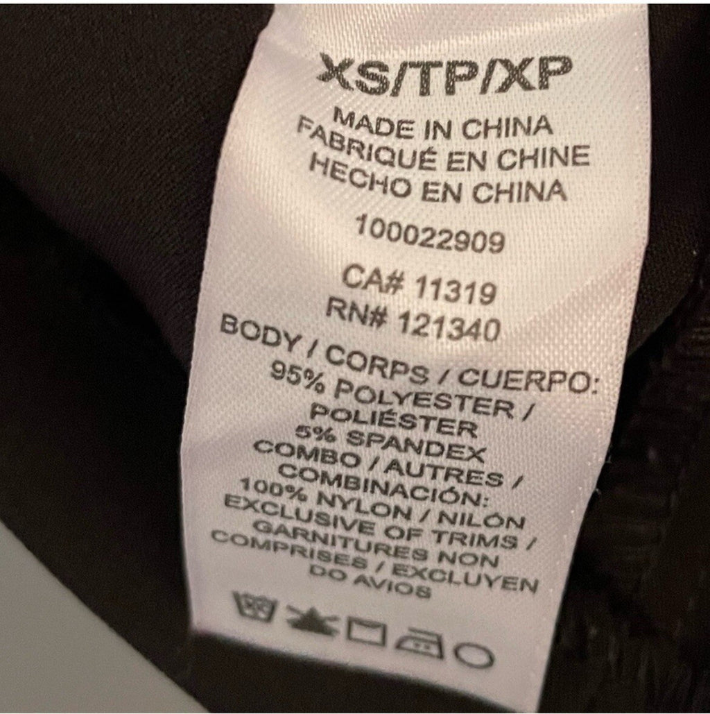 Black Lace Peplum Top XS Slim Fit Gothic Cocktail Party Sexy Evening Shirt