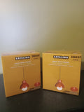 Track Pendant Light – Red Finish, New in Box, Modern Lighting Fixture