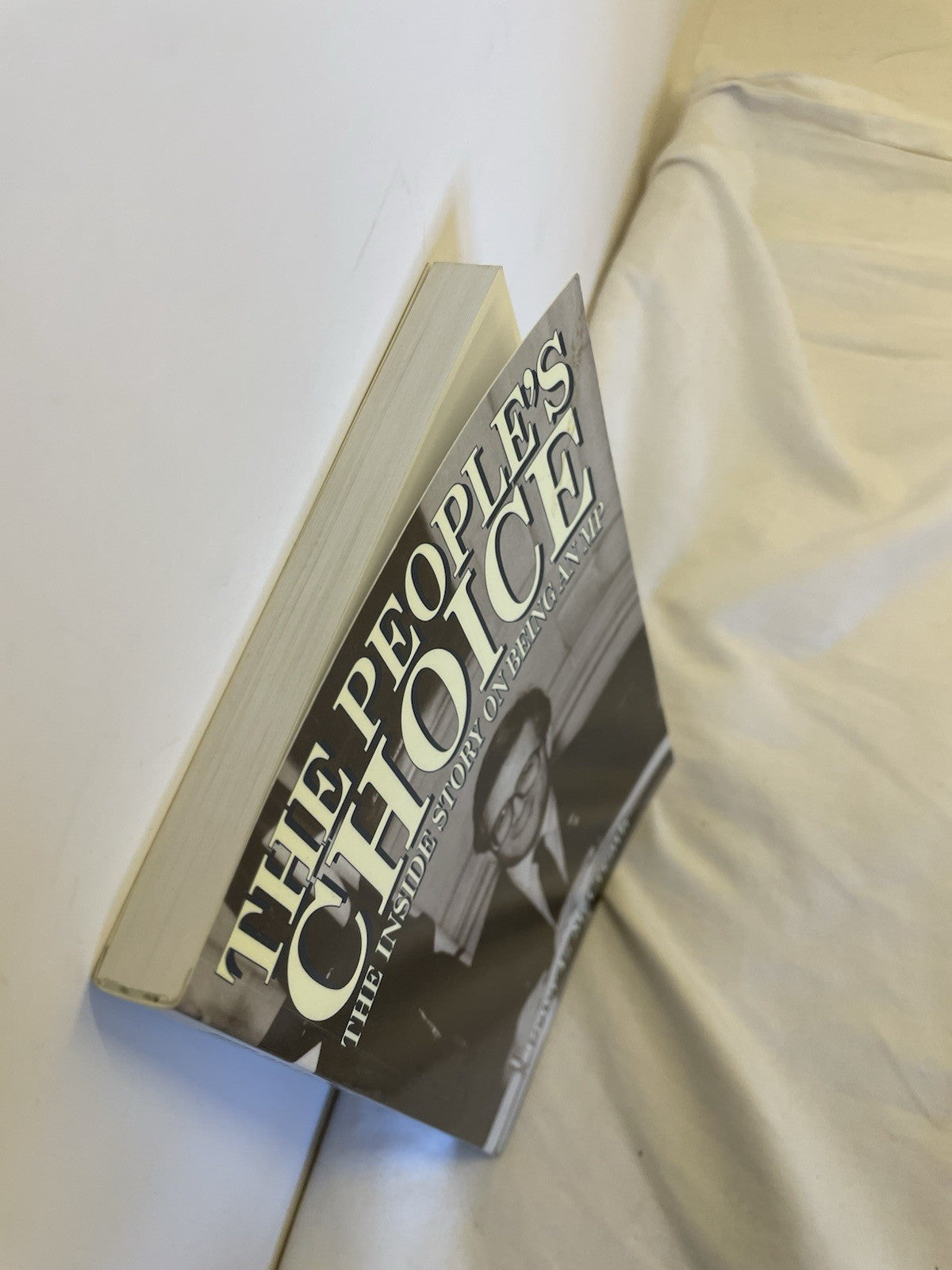 The People’s Choice Peter McCreath Memoir MP Politics Canada Hardcover 1995