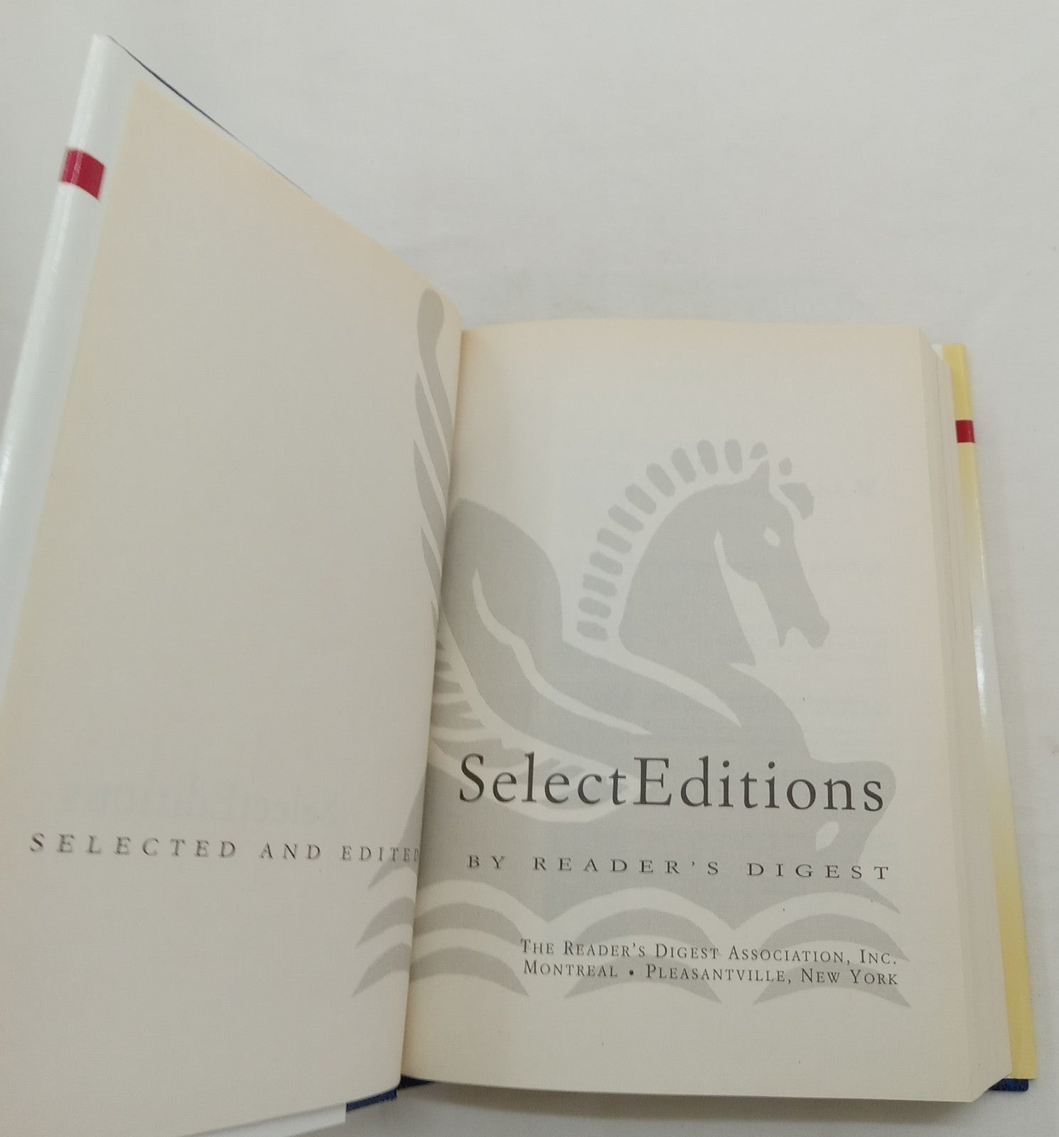 Reader's Digest Select Editions Vol 6 2001 HC 1st Ed w/ Dust Jacket