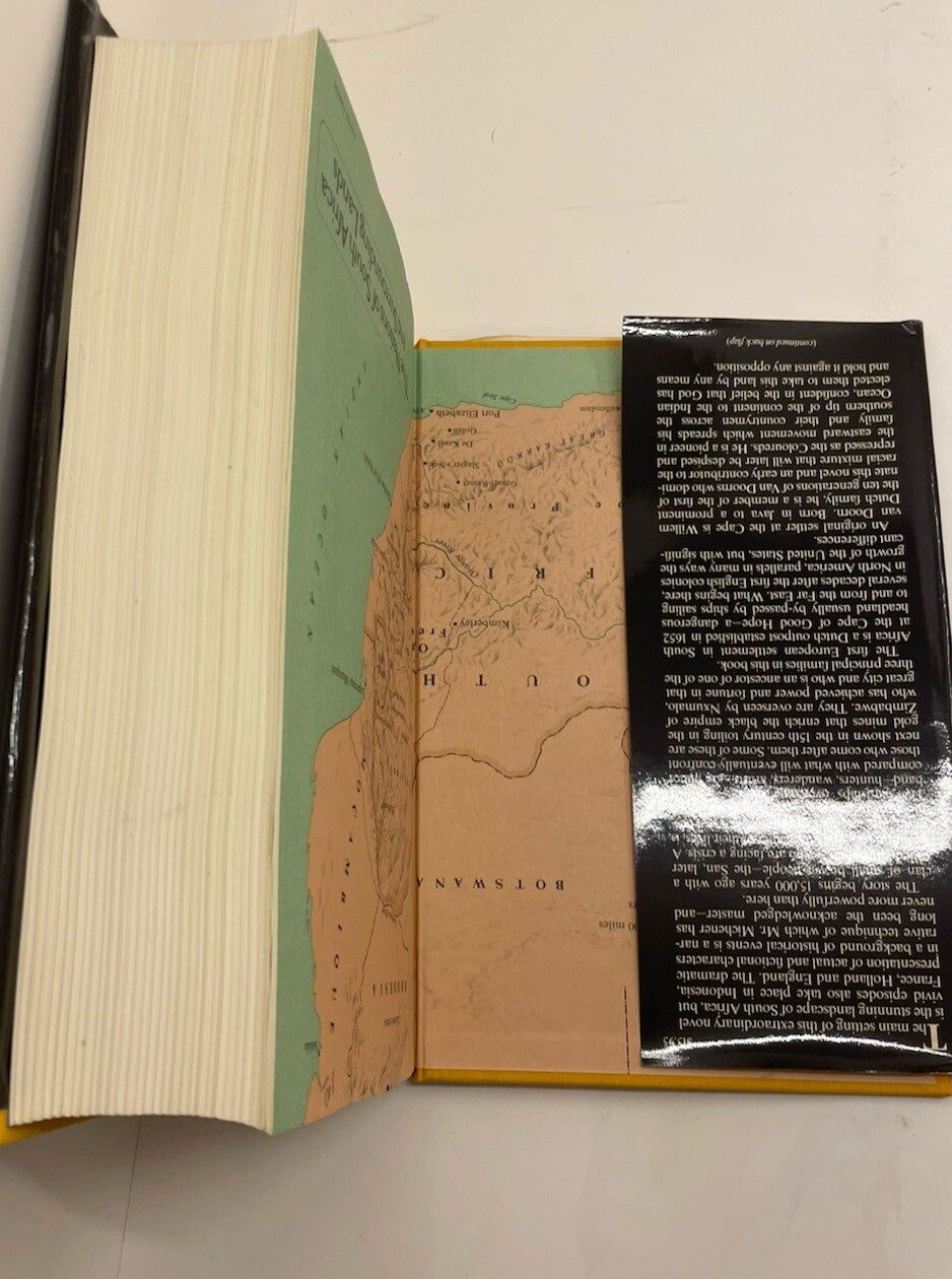 The Covenant by James Michener – G+ Historical Fiction Hardcover DJ