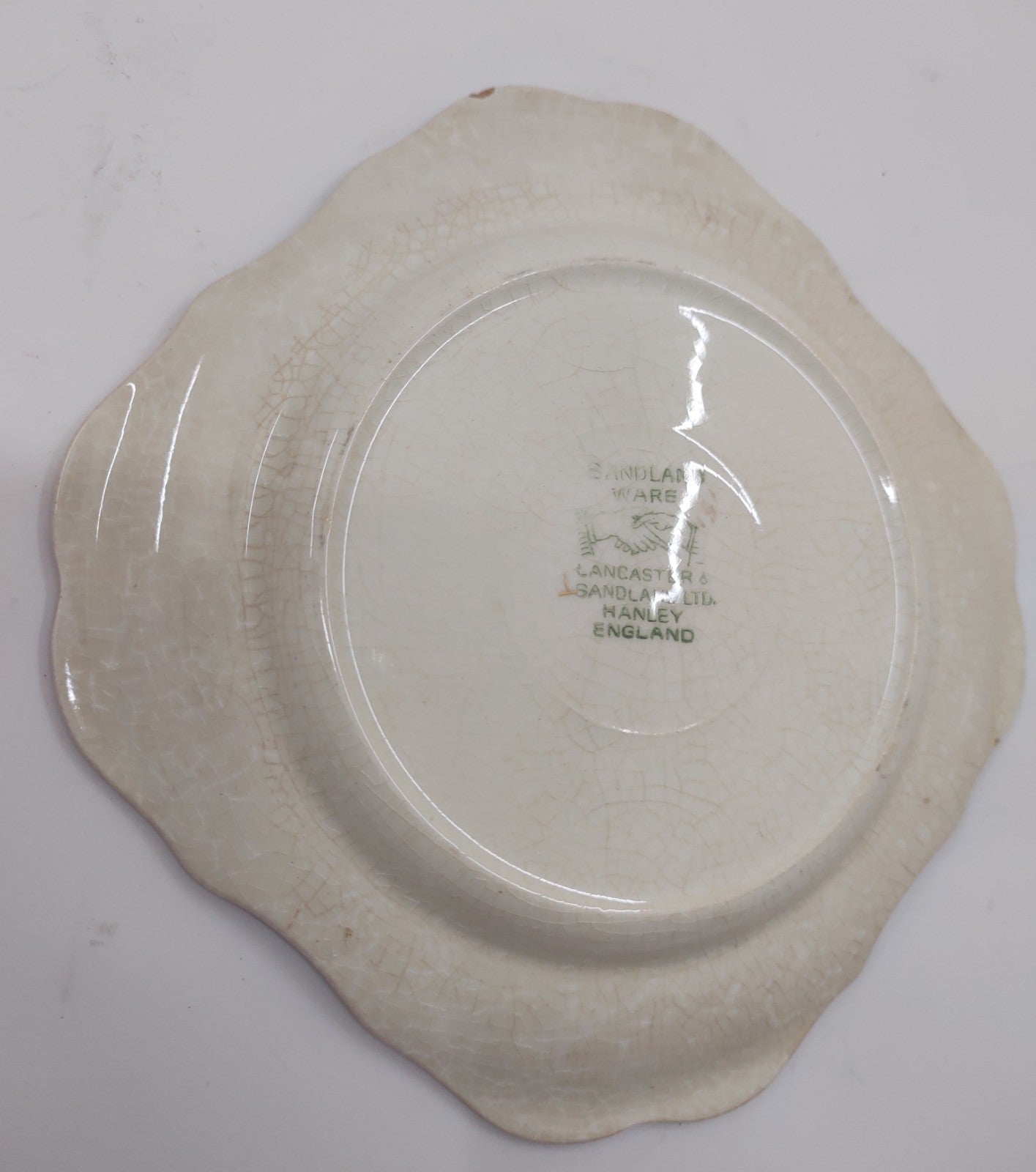 Sandland Ware Micawber Introduces David to London Plate Charles Dickens Vintage