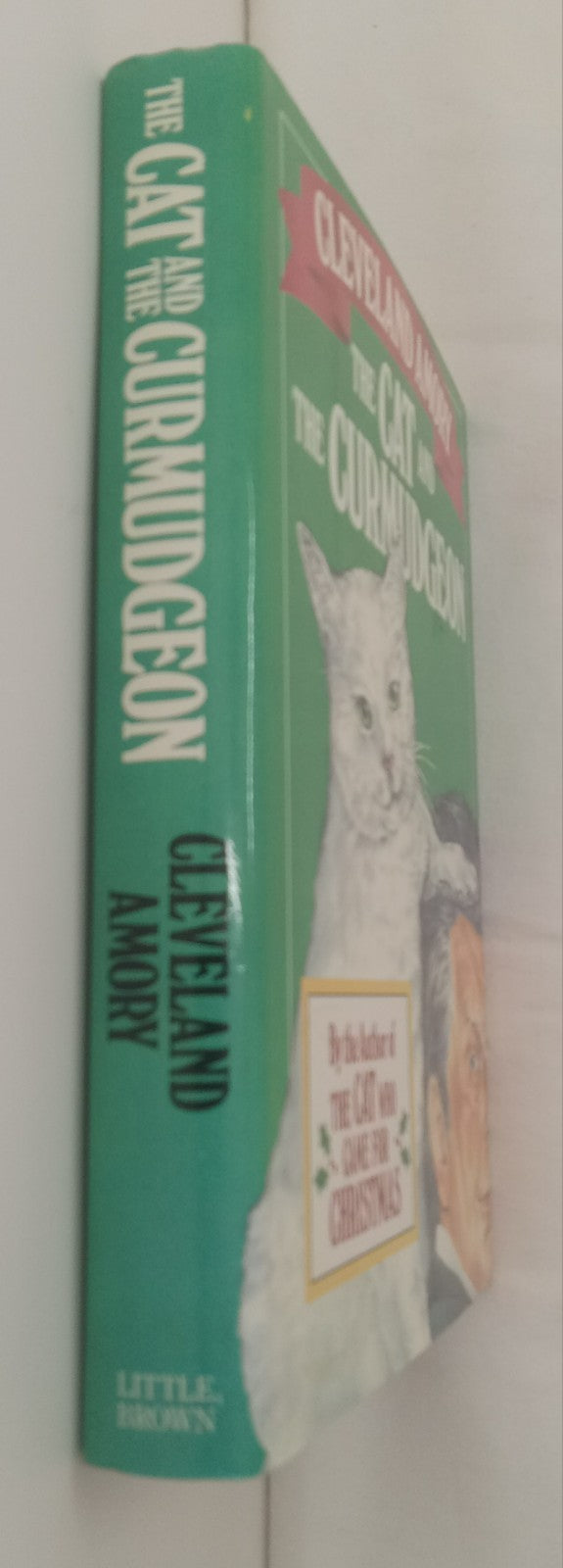 The Cat and the Curmudgeon Cleveland Amory Humor Cats Vintage Gift Book HC