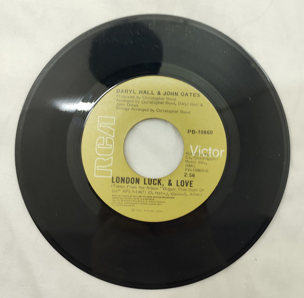 DARYL HALL & JOHN OATES PB-10860 LONDON LUCK, & LOVE 2:56 1976