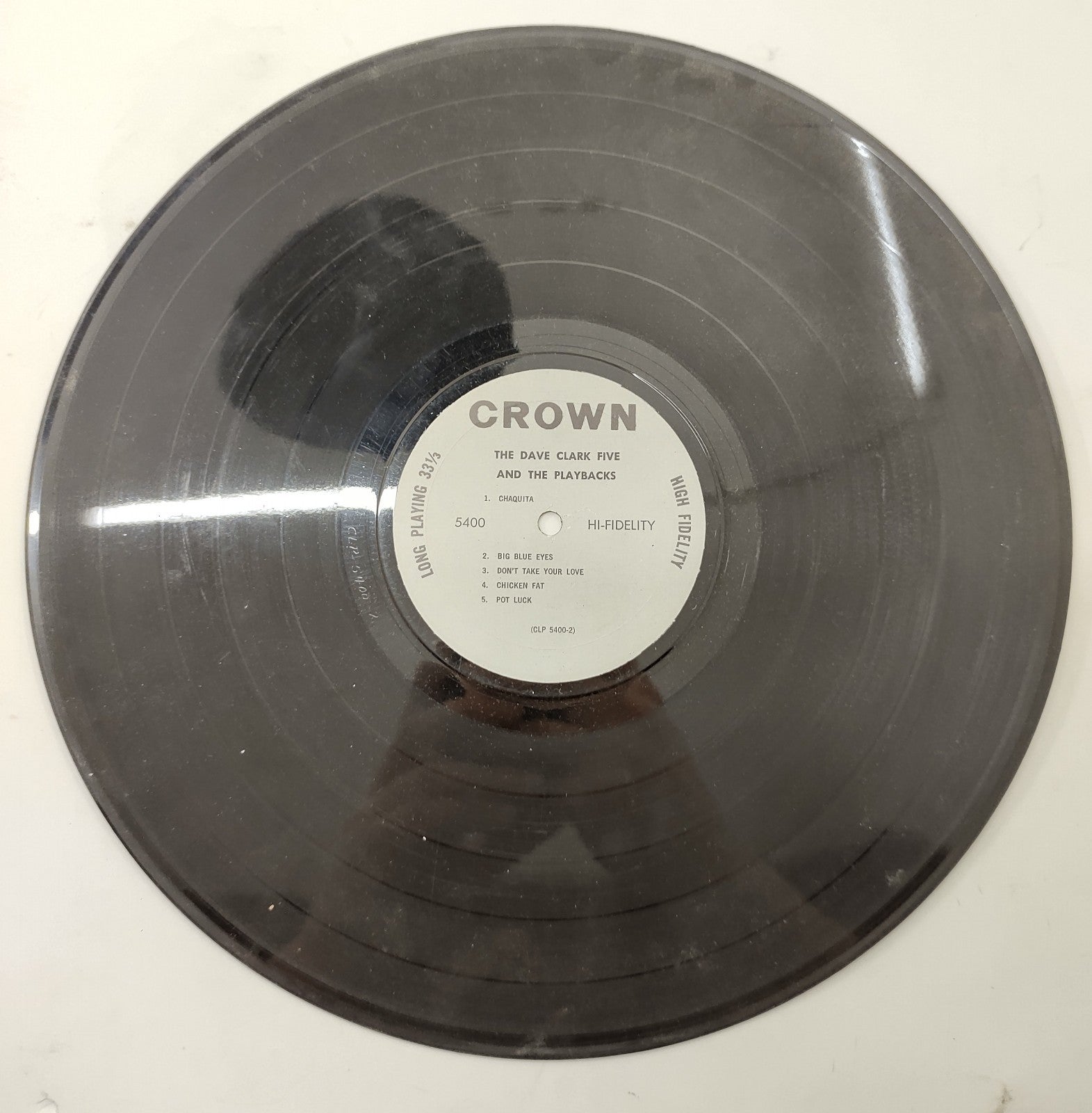 The Dave Clark Five & The Playbacks - 1964 Crown Records LP, CLP 5400