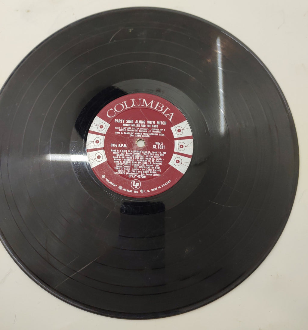 Mitch Miller & The Gang – Party Sing Along With Mitch Vinyl LP Pop Vocal