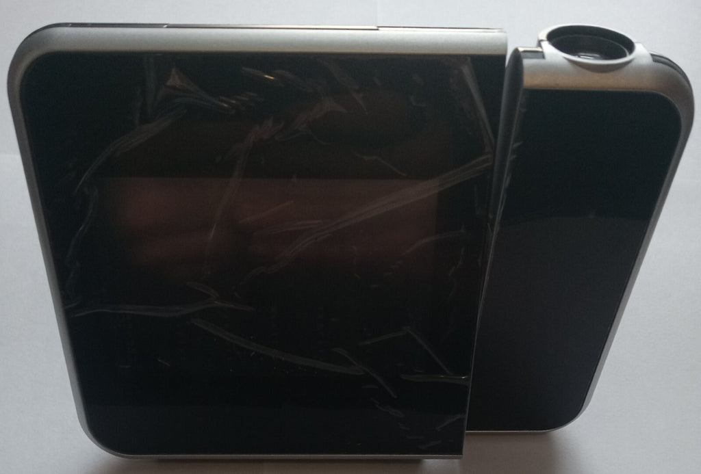 8190 Color Screen Projection Clock – Perpetual Calendar LED Alarm Display