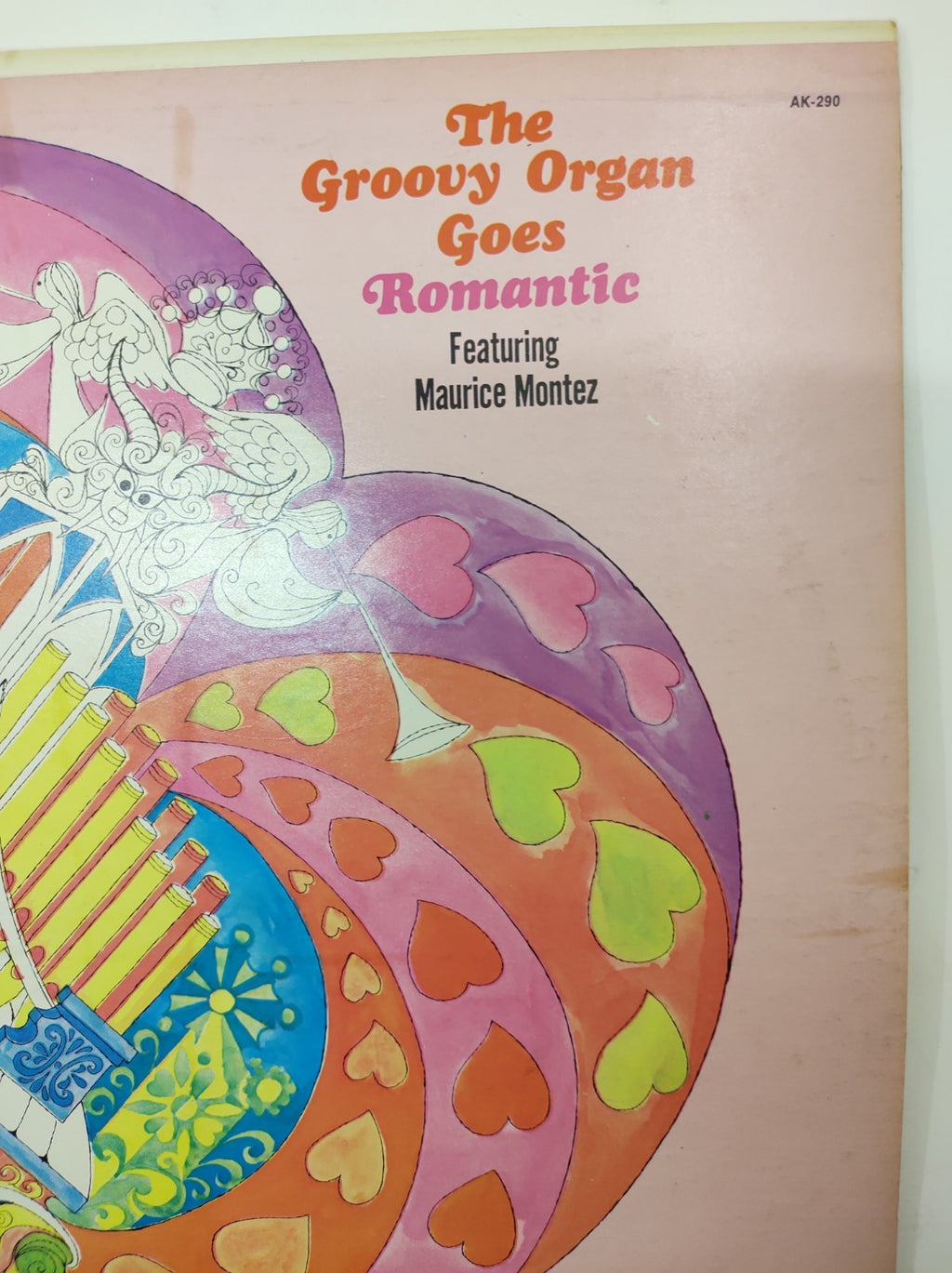 Maurice Montez - The Groovy Organ Goes Romantic" Vinyl LP (Design DLP-265, 1966)