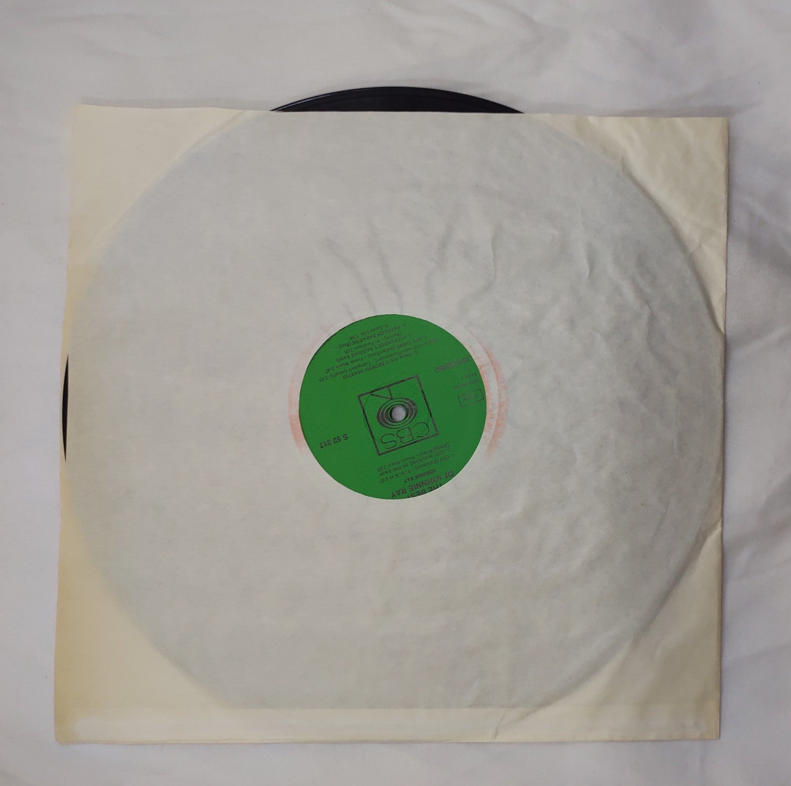 Johnnie Ray's Greatest Hits LP Vinyl Record CBS S 52317