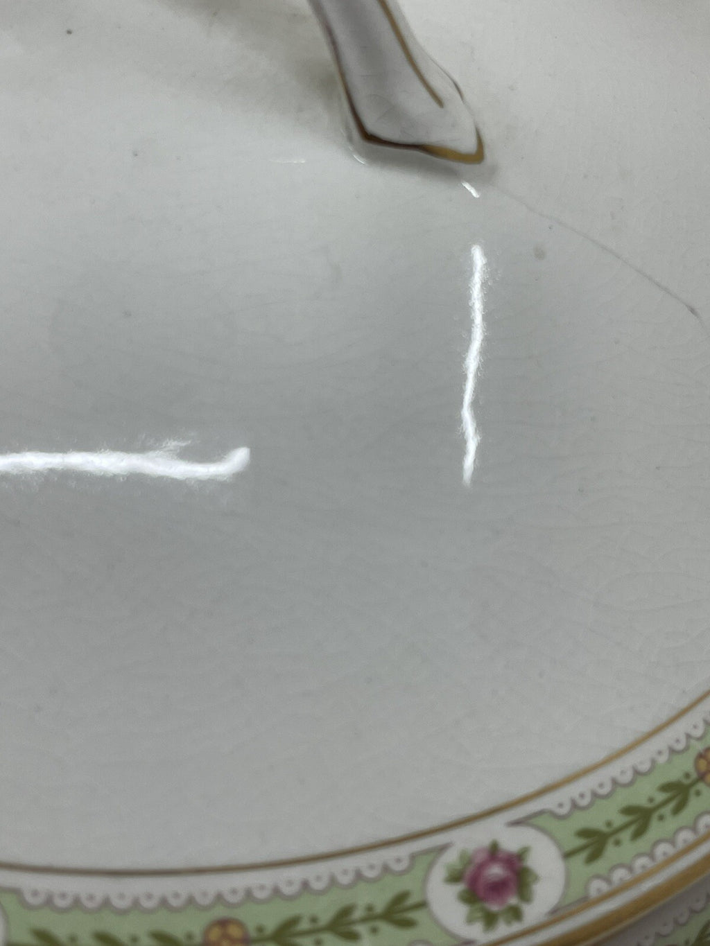 Antique Johnson Brothers Soup Tureen Ironstone with Matching Ladle White