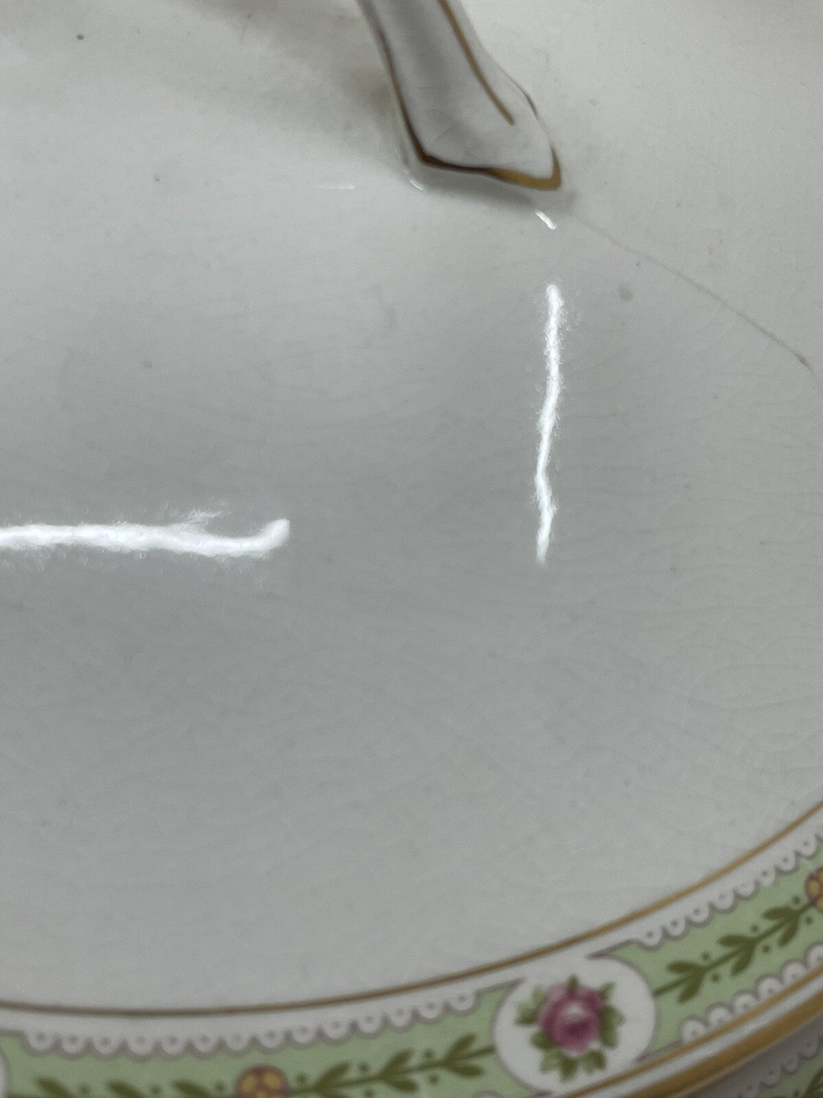 Antique Johnson Brothers Soup Tureen Ironstone with Matching Ladle White