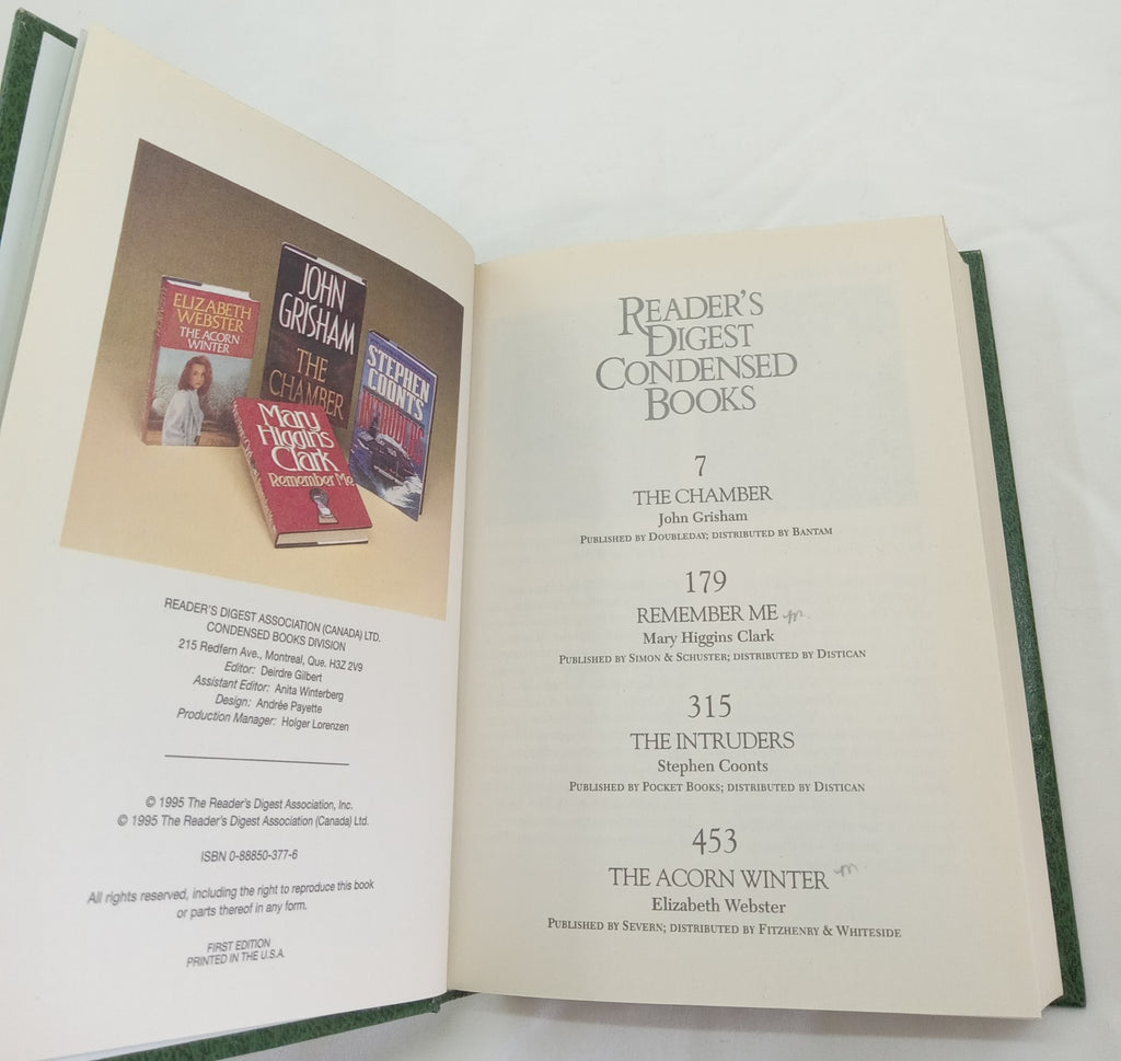 Reader's Digest Condensed Books 1998 | Leather Bound HC w/ Gilt Edges NM