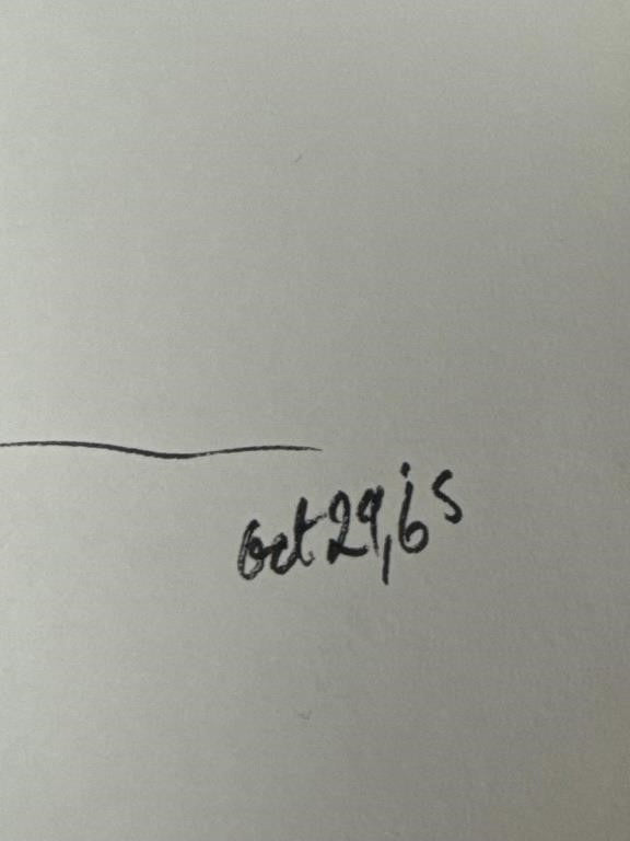 Sally B Hooff Original Ink Drawing PEI Artist Unframed Signed Artwork