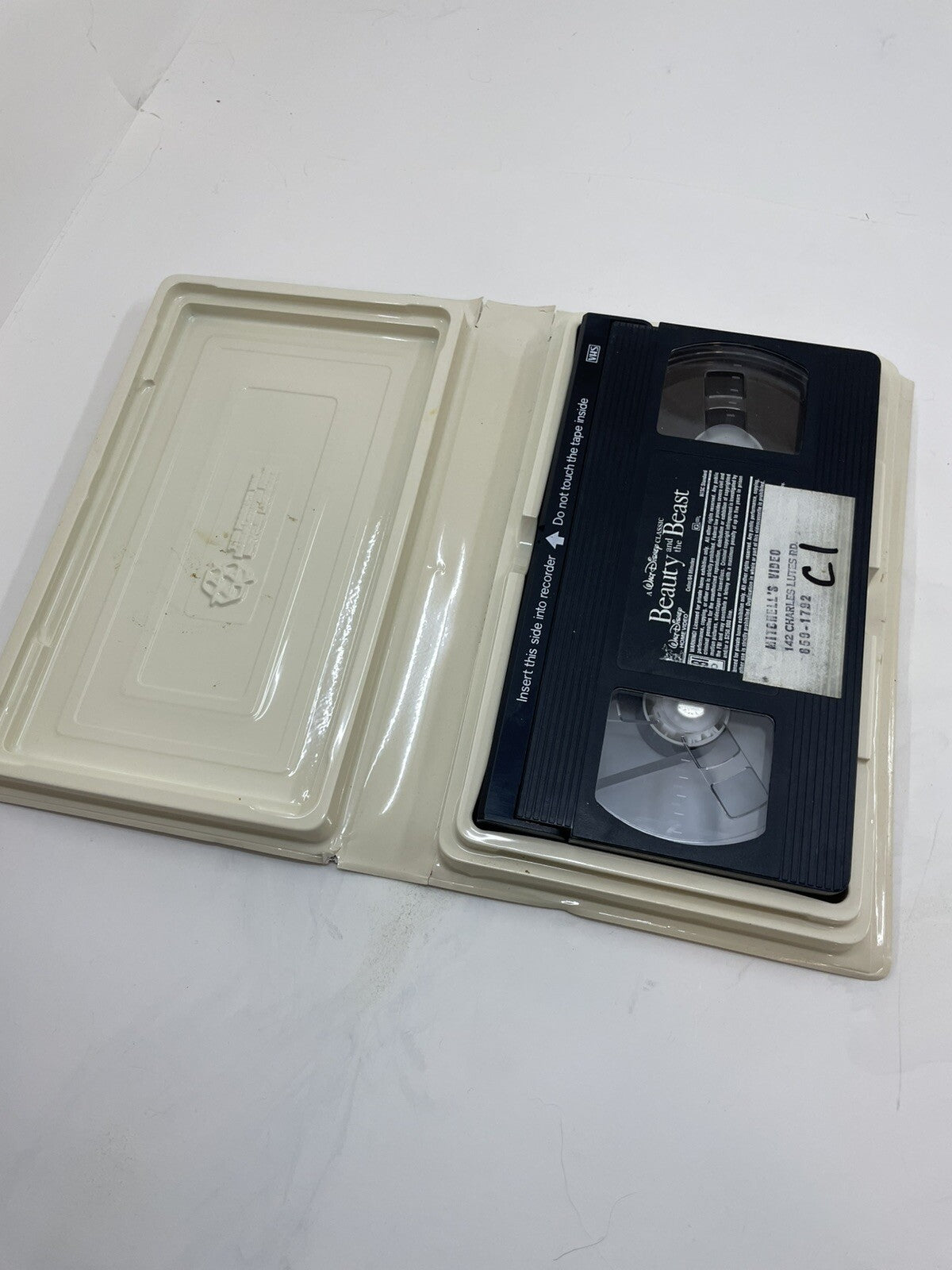 Disney Black Diamond VHS Beauty and the Beast 1992 Rare Classic Film