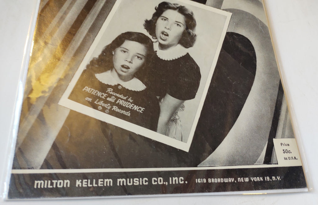 Gonna Get Along Without Ya Now Patience Prudence Milton Kellem Sheet