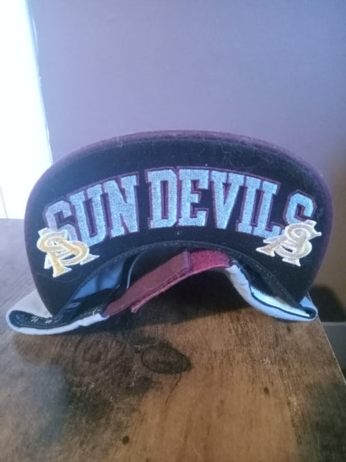 ASU Sun Devils Hat New Era 59FIFTY Fitted Cap NCAA Baseball College Team Gear