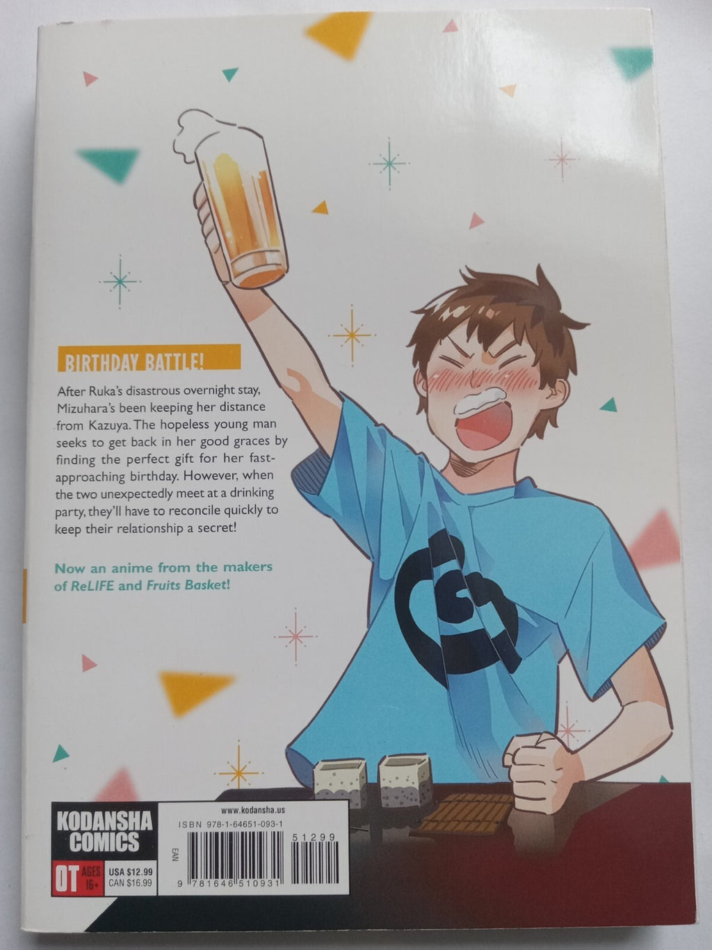 Rent-A-Girlfriend Vol. 9 Manga Comic Book by Reiji Miyajima (VG+) English