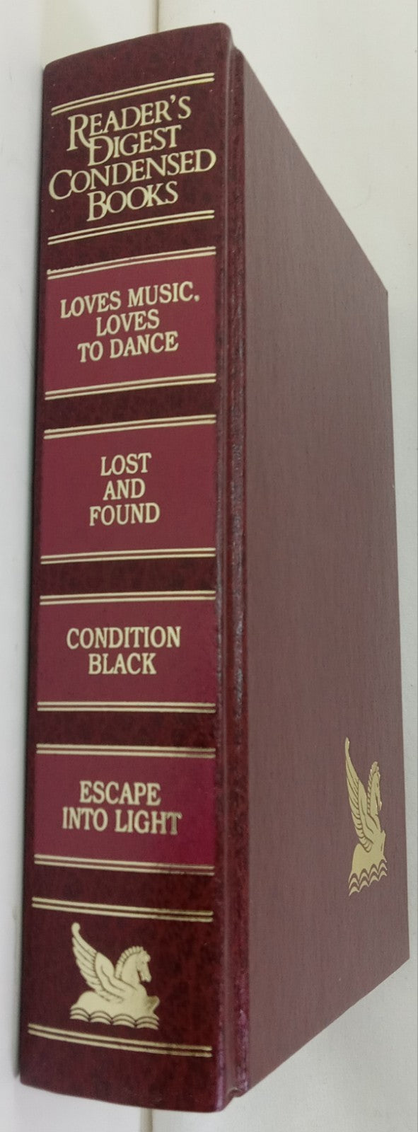 Reader’s Digest Condensed Books 1991 1st Ed Leather Bound Gilt Edges Like New