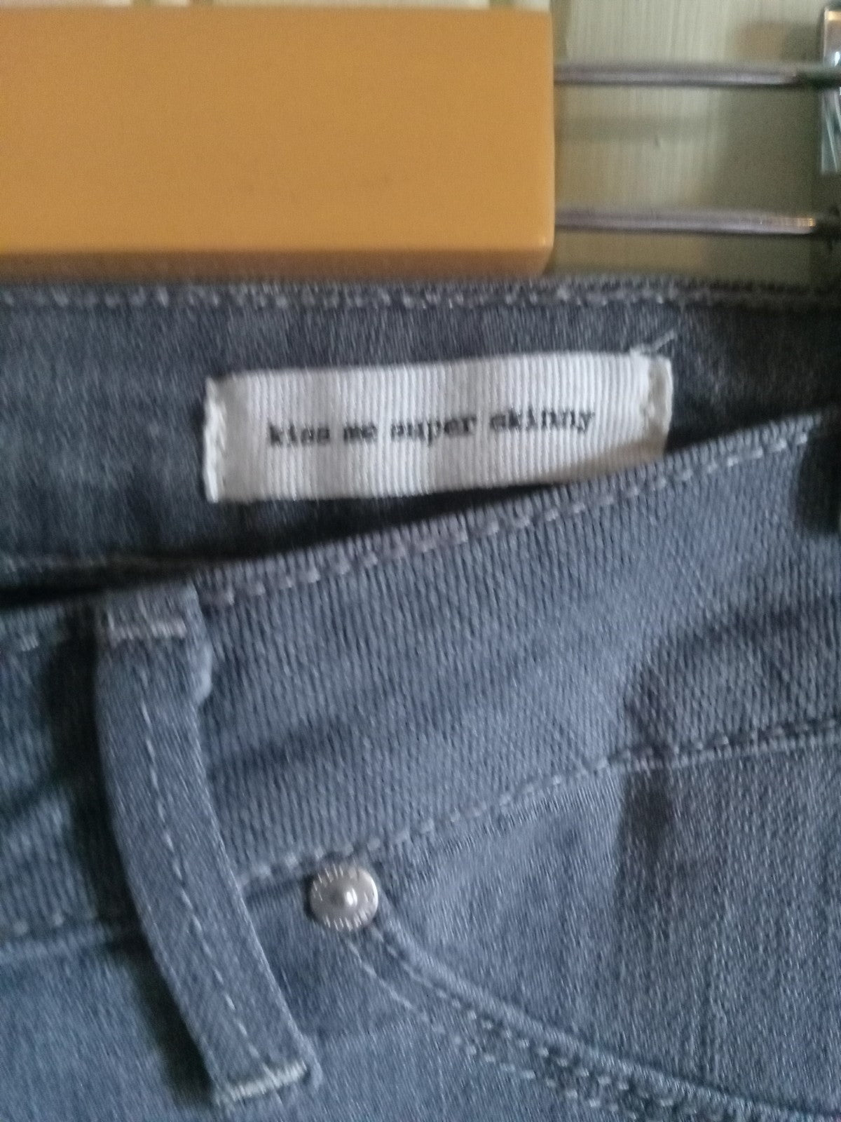 Jessica Simpson Black Denim Jeans – Women's Size 31, Low-Rise Skinny