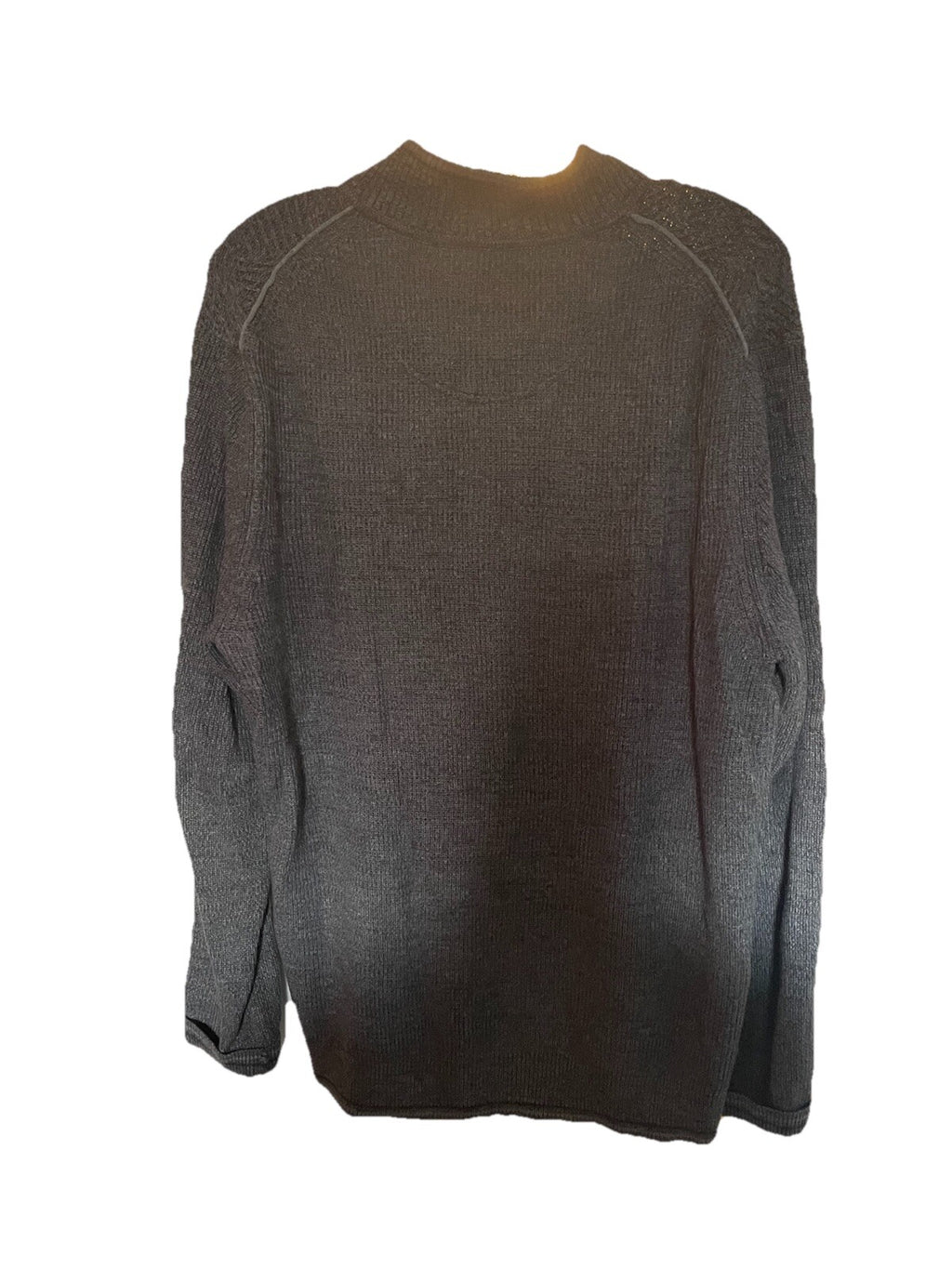 Tommy Bahama Charcoal Gray Textured Sweater Men's Size Large Knit Top