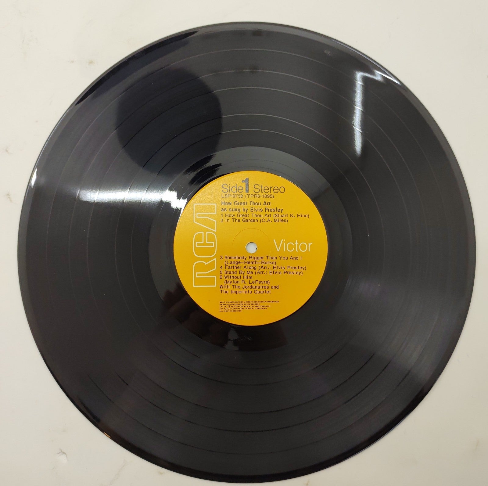 Elvis Presley – How Great Thou Art Vinyl LP Gospel RCA Classic Album