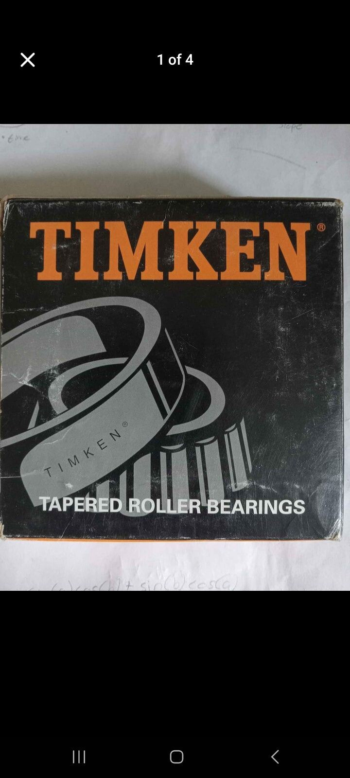 TIMKEN Tapered Roller Bearing & Cup Set #408 39585 – High Quality