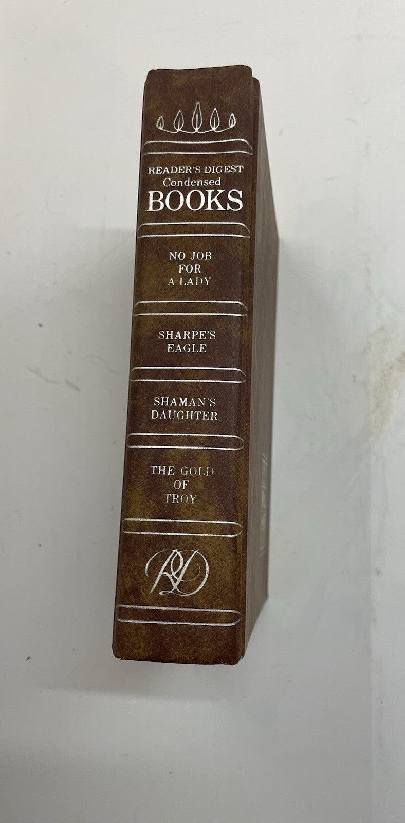 1981 Reader’s Digest 1st Ed Leather Bound Gilt HC Condensed Book Vtg NM