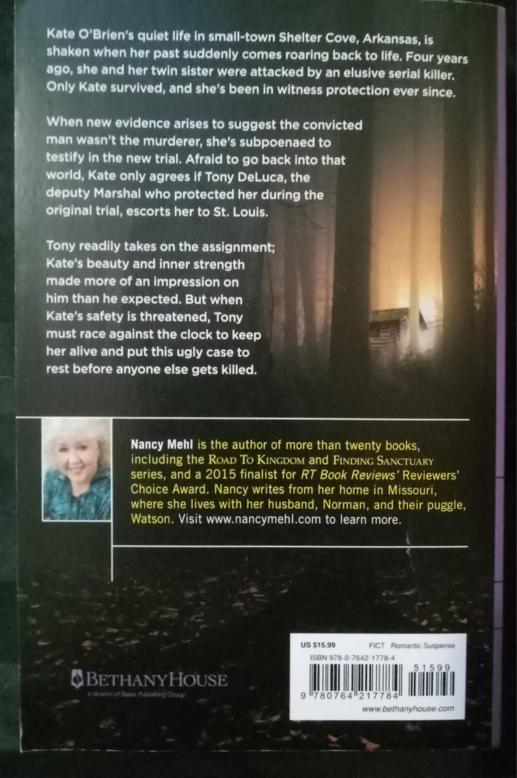 Dark Deception (Defenders of Justice #2) by Nancy Mehl – Thriller PB VG+