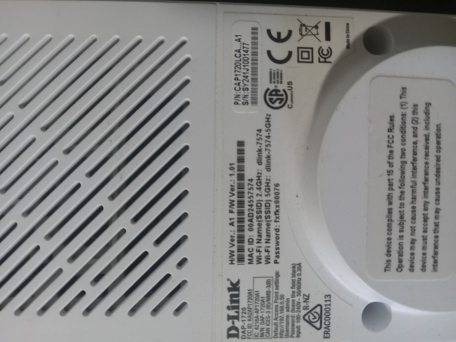 D-Link WiFi Extender – Boost Wireless Signal Range – Network Accessory