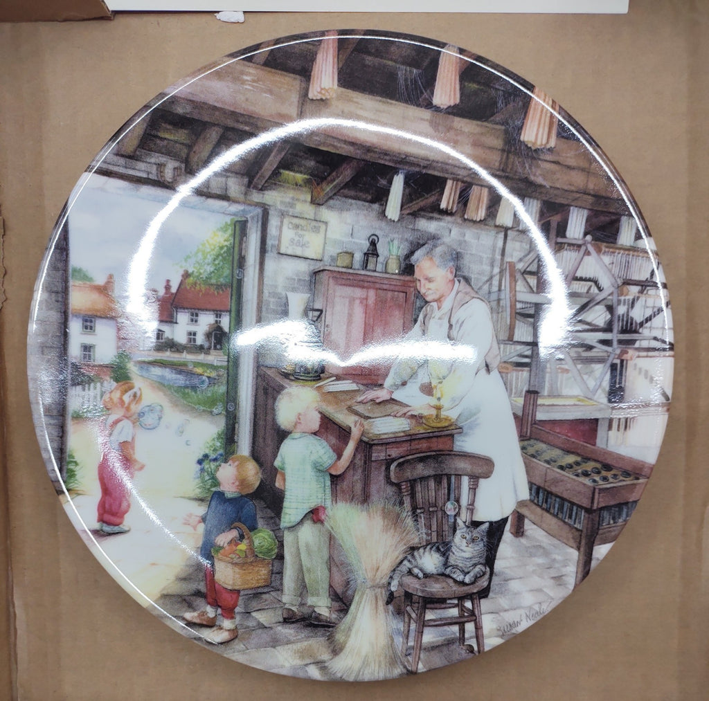 Royal Doulton Old Country Crafts Plate Set of 8 Susan Neale w/ Boxes & COAs