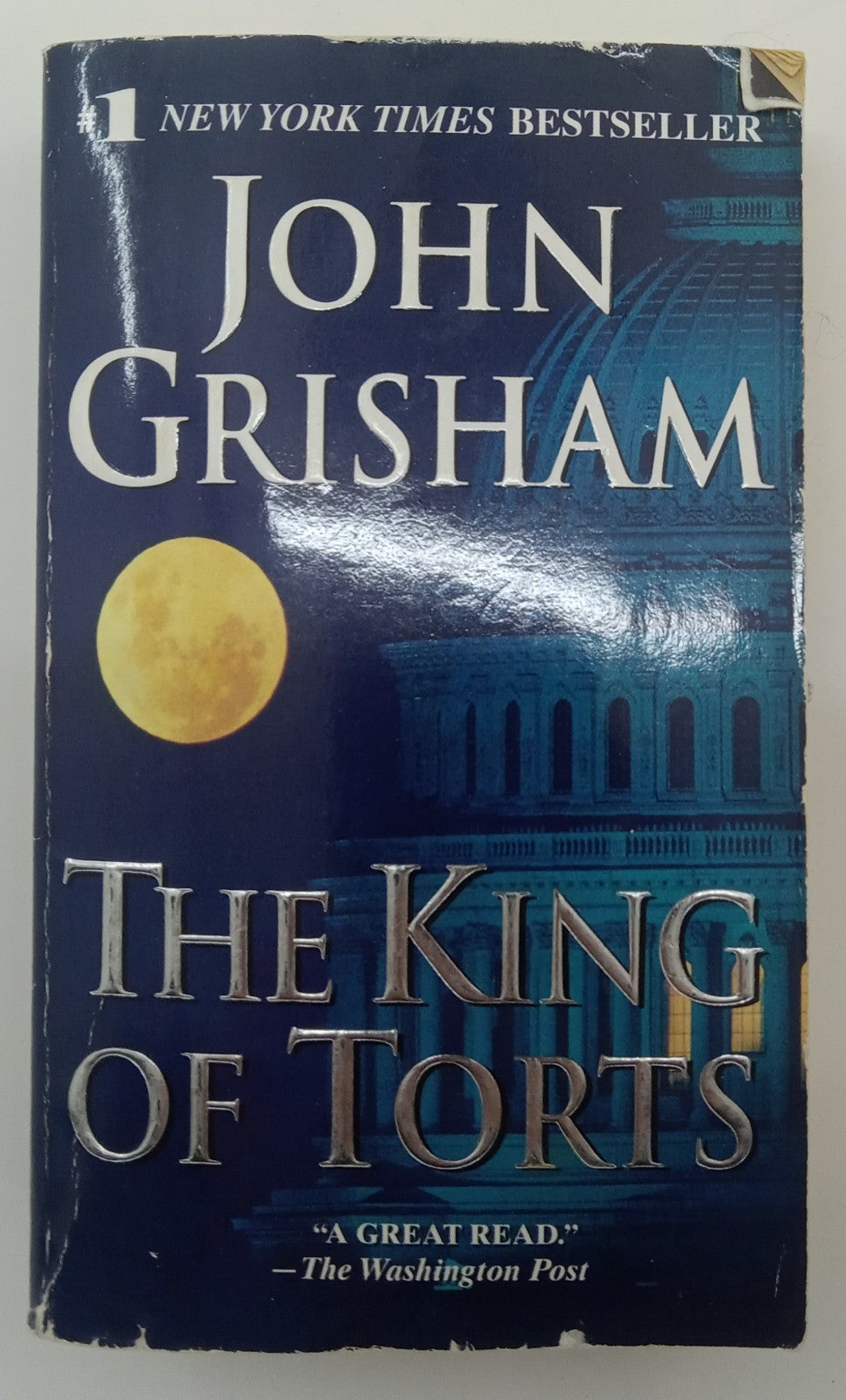 King of Torts by John Grisham Legal Thriller Drama Bestseller 2003