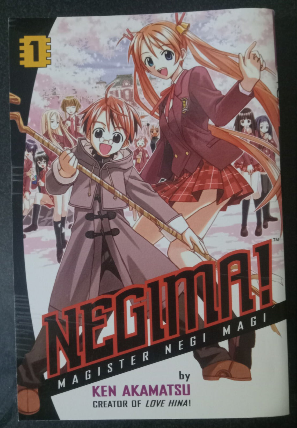 Negima! Magister Negi Magi Vol 1 by Ken Akamatsu – 2003 Viz Manga PB VG+