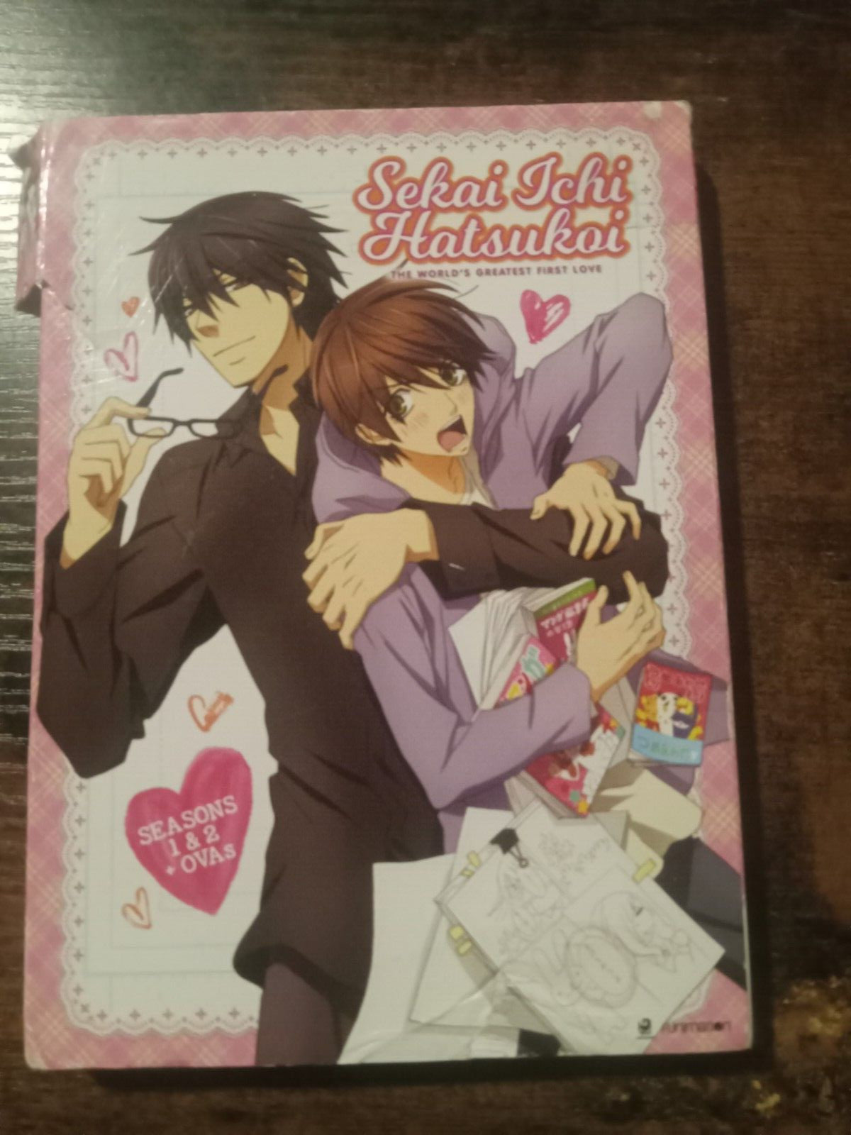Sekai Ichi Hatsukoi Seasons 1 & 2 – Complete Anime Series DVD Set