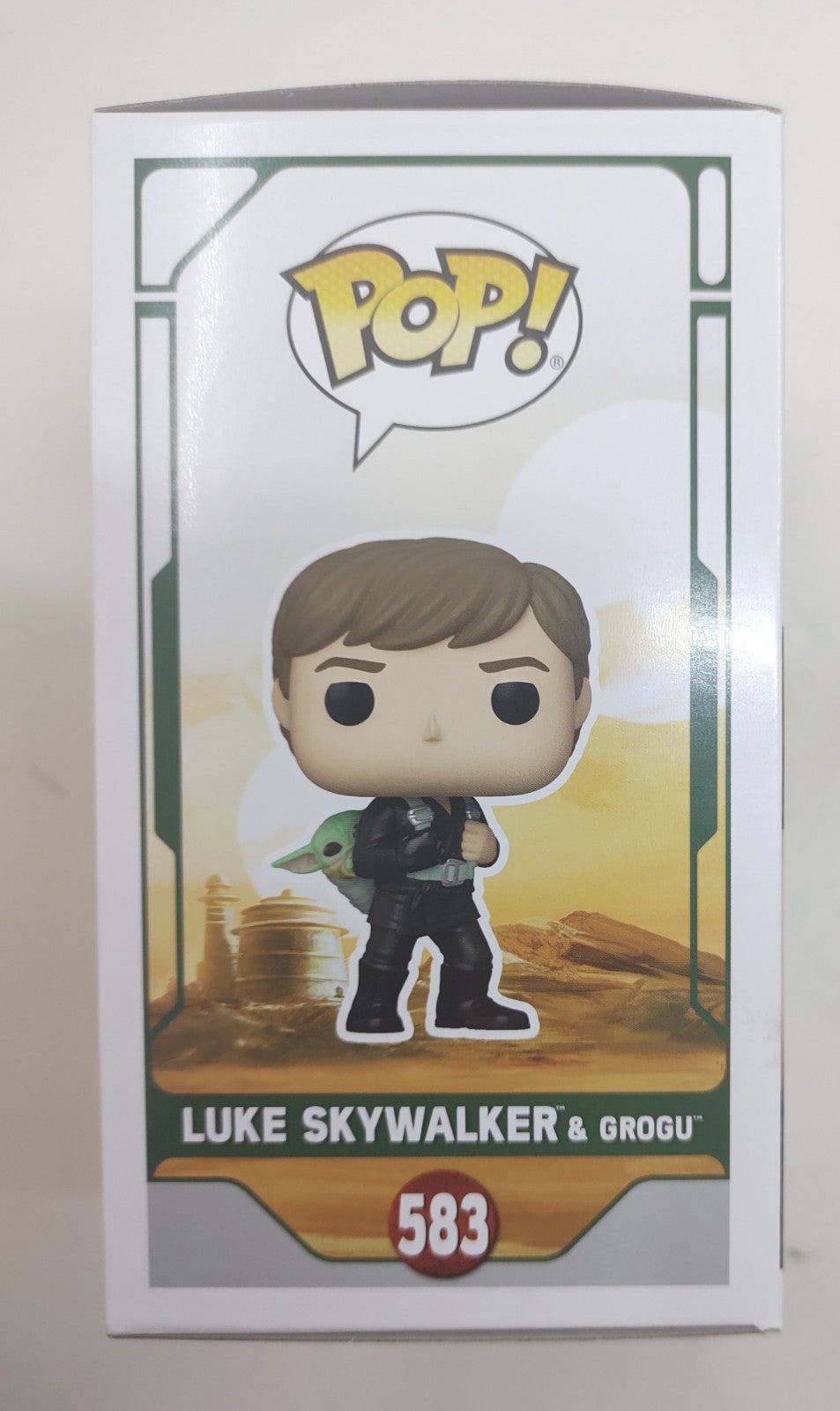 Funko Pop! Star Wars Luke Skywalker & Grogu #583 Vinyl Figure