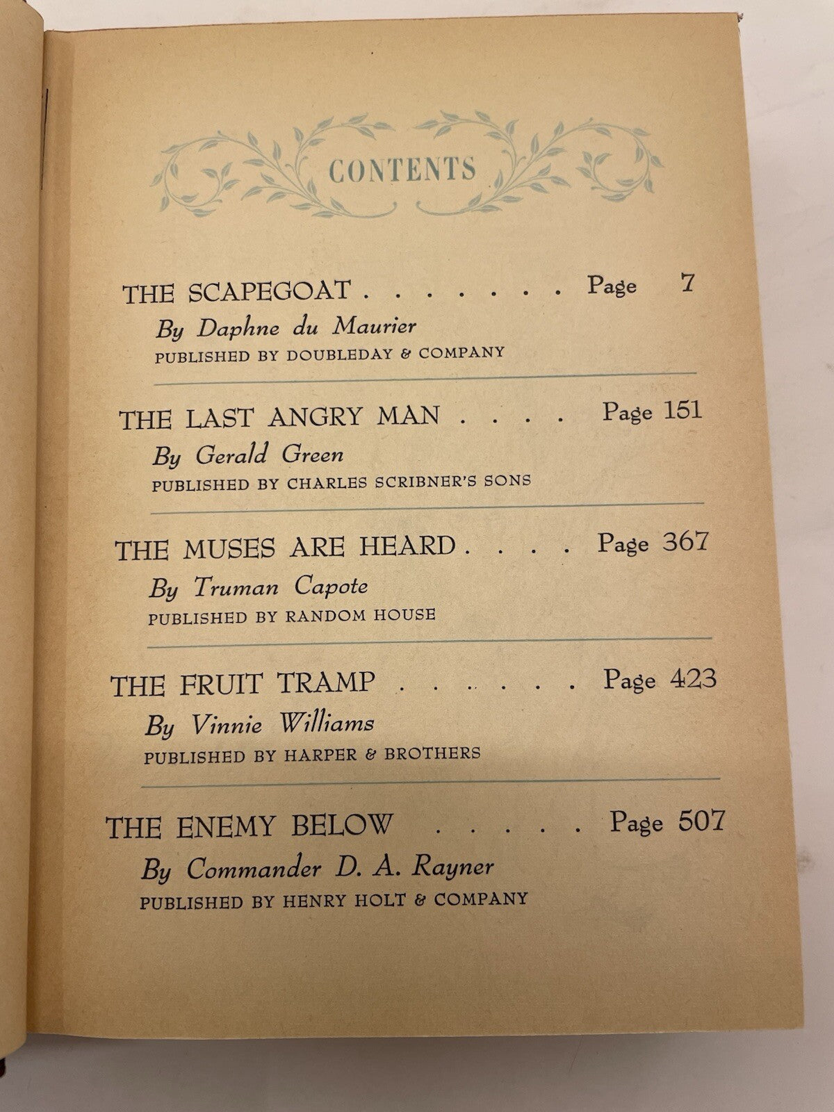 Readers Digest Condensed Books Vol 2 1957 Spring HC - Near Mint