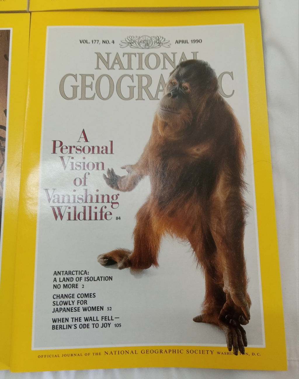 Nat Geo Magazines With Slipcover Jan To June 1990