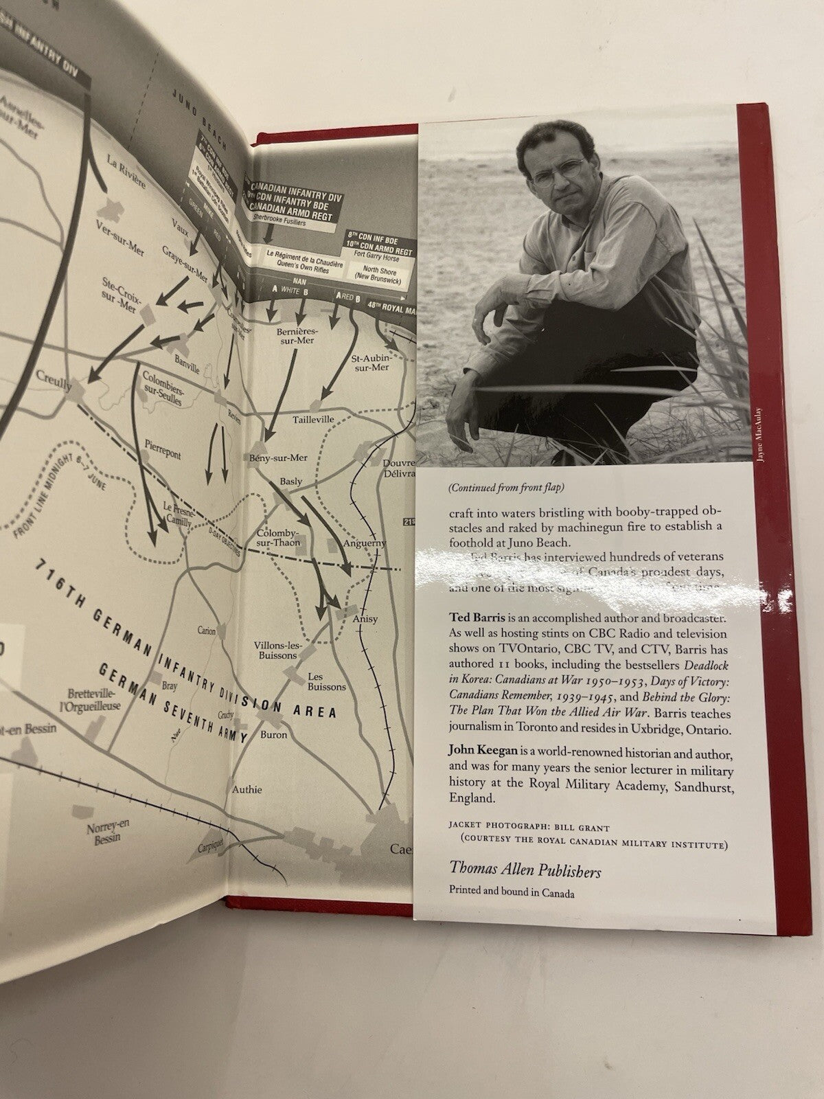 Juno: Canadians at D-Day by Ted Barris – G+ WWII History Hardcover