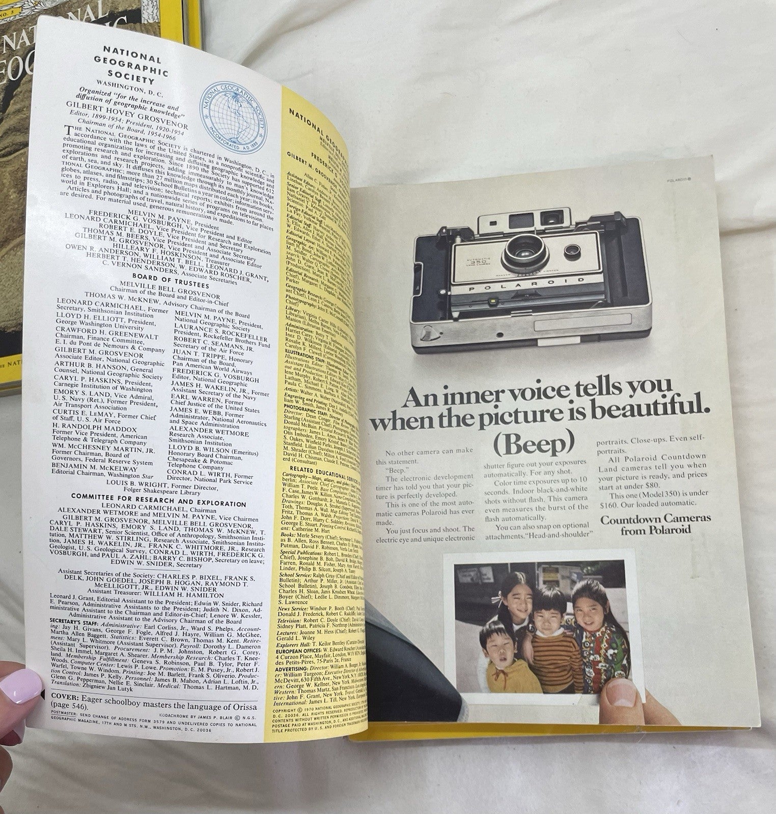 Nat Geo Mag Lot Jul–Dec 1970 Slipcvr Vtg Set Travel World Decor Collect