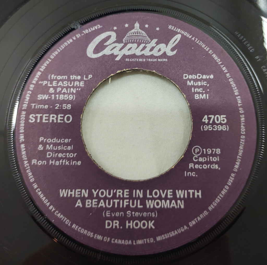 Dr. Hook When You're In Love With A Beautiful Woman Vinyl 4705 (95396) SW-11859