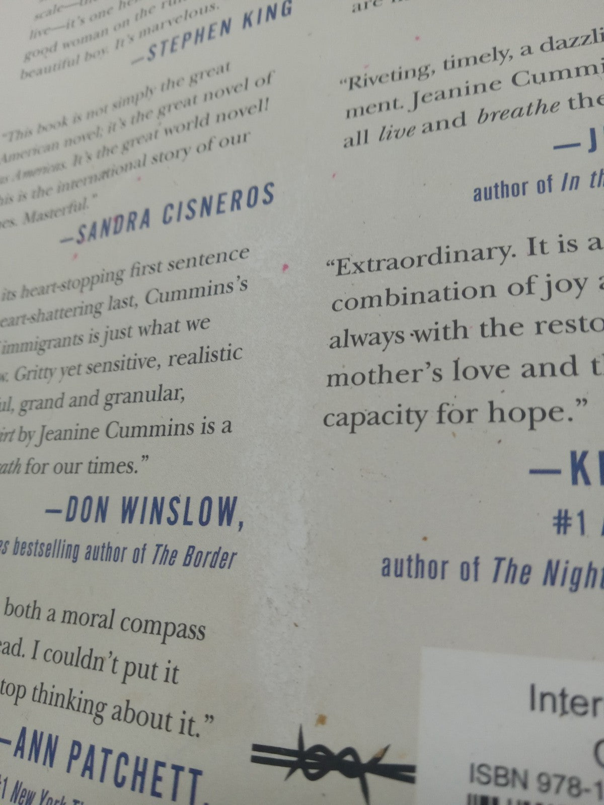 American Dirt by Jeanine Cummins Oprah Book Club Border Drama Novel