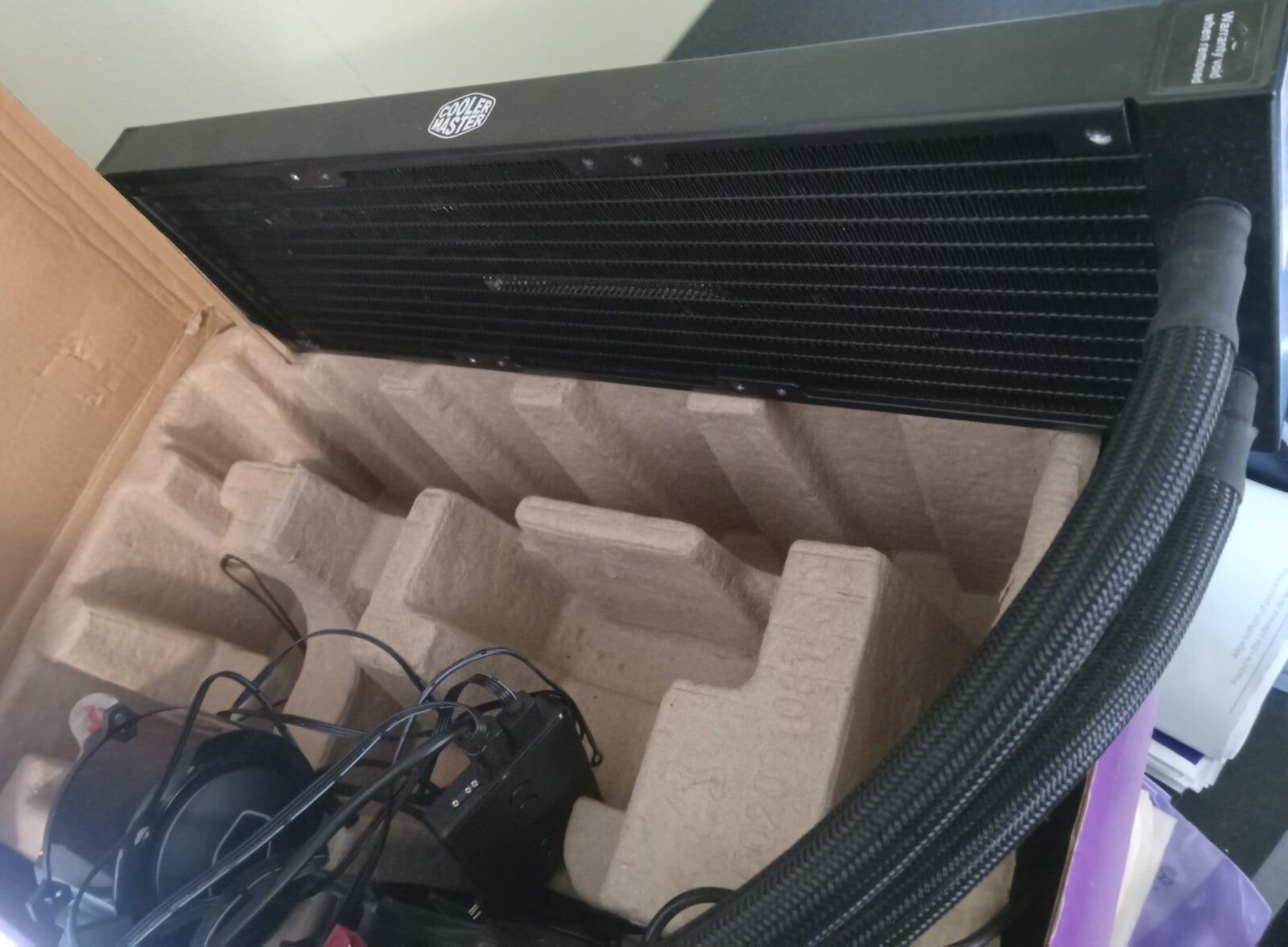 Cooler Master MasterLiquid ML360R RGB CPU Cooler – For Parts or Repair