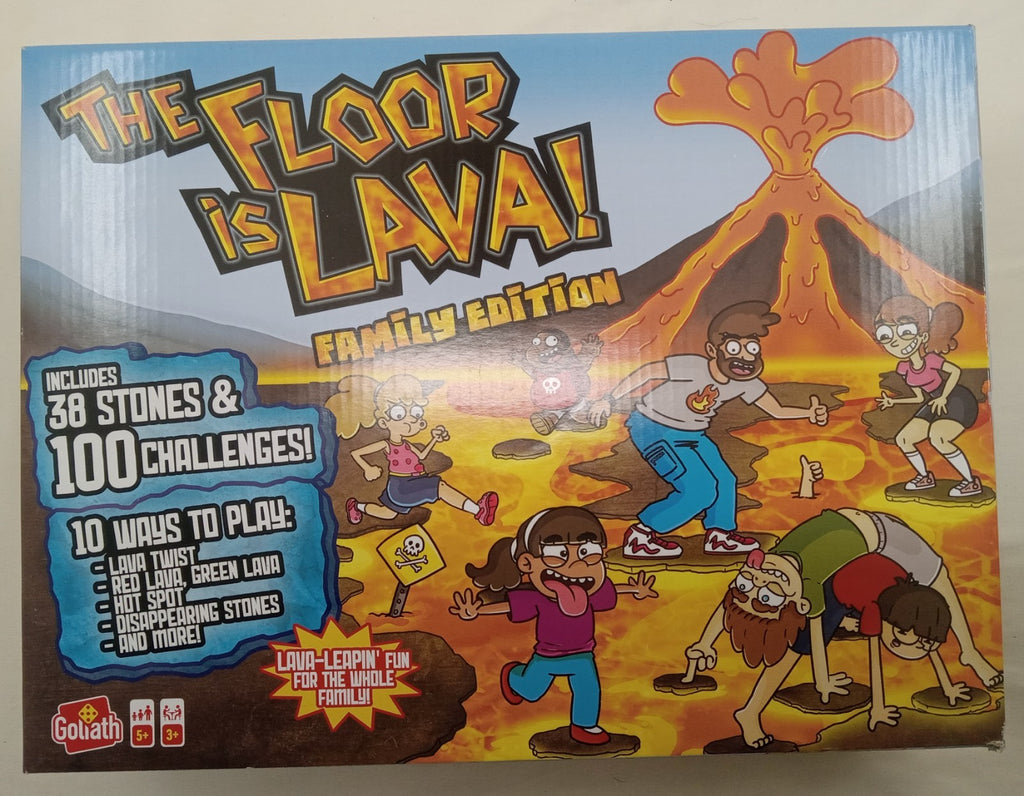The Floor Is Lava Family Edition Game – Interactive Toy for Kids & Family Fun