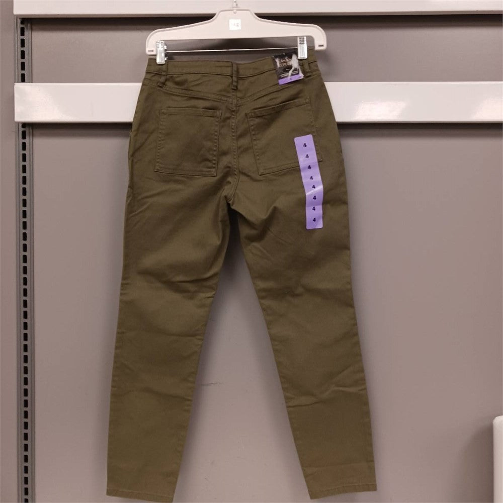 NWT Women’s Banana Republic Green Pants Size 4 – Slim Fit Work Trousers