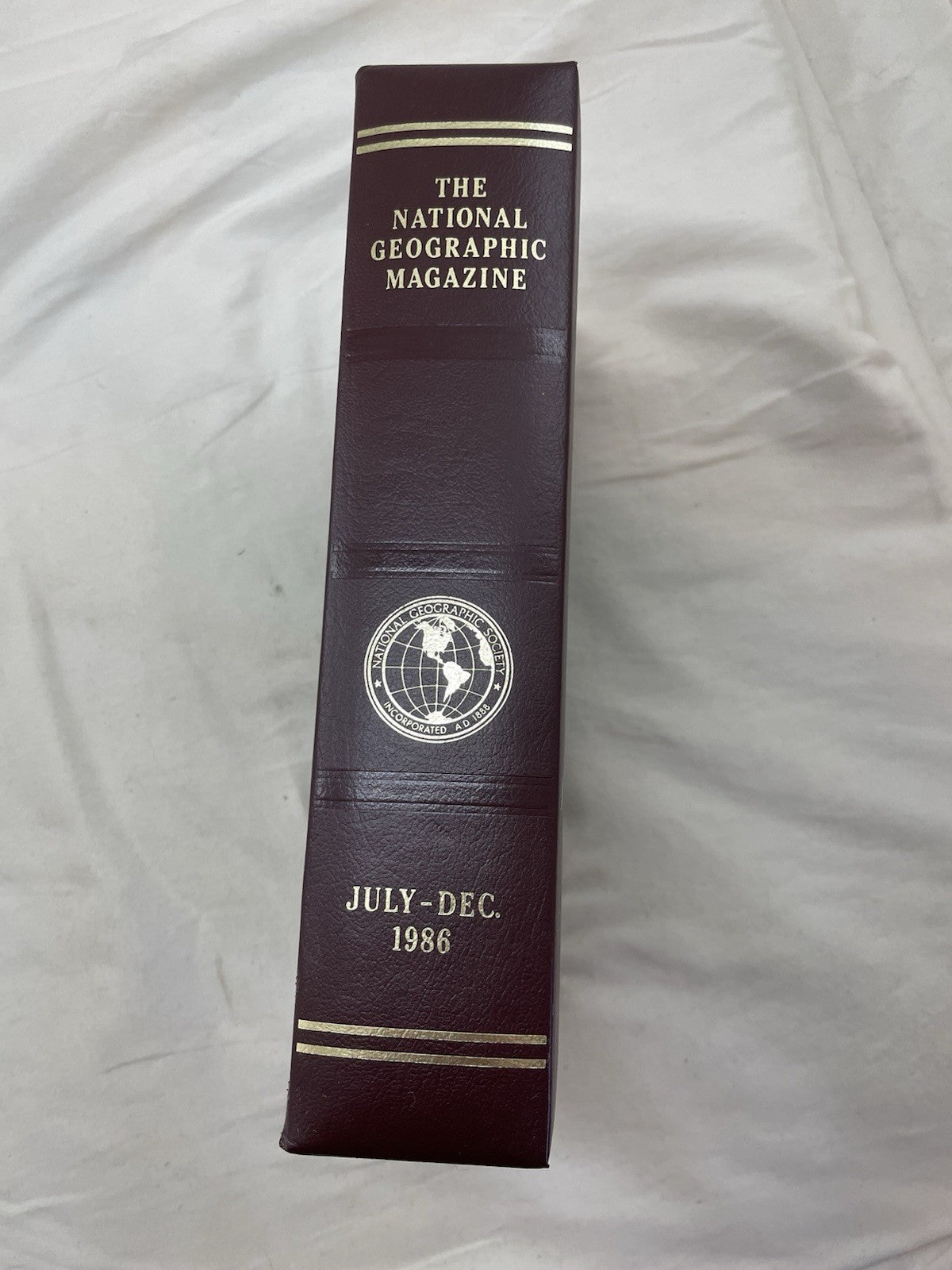 Vintage Nat Geo Lot Jul–Dec 1986 w/ Slipcover | Travel, Discovery Set