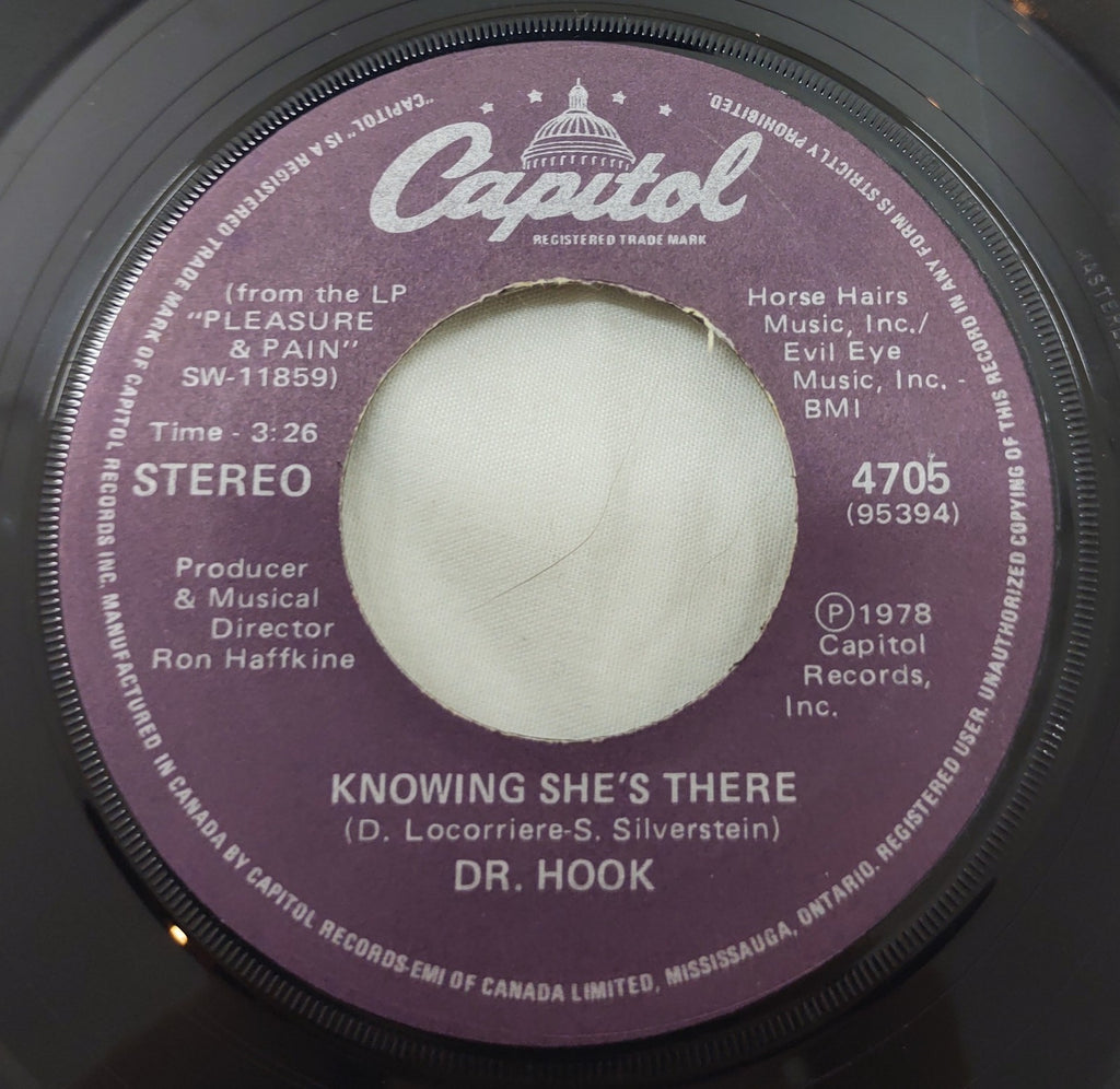 Dr. Hook When You're In Love With A Beautiful Woman Vinyl 4705 (95396) SW-11859