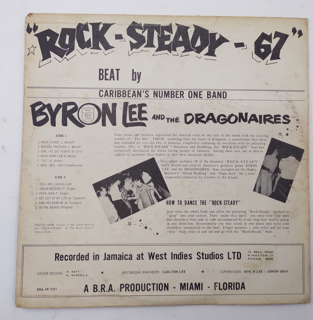 Byron Lee & The Dragonaires – Rock Steady ’67 Vinyl LP Reggae Ska