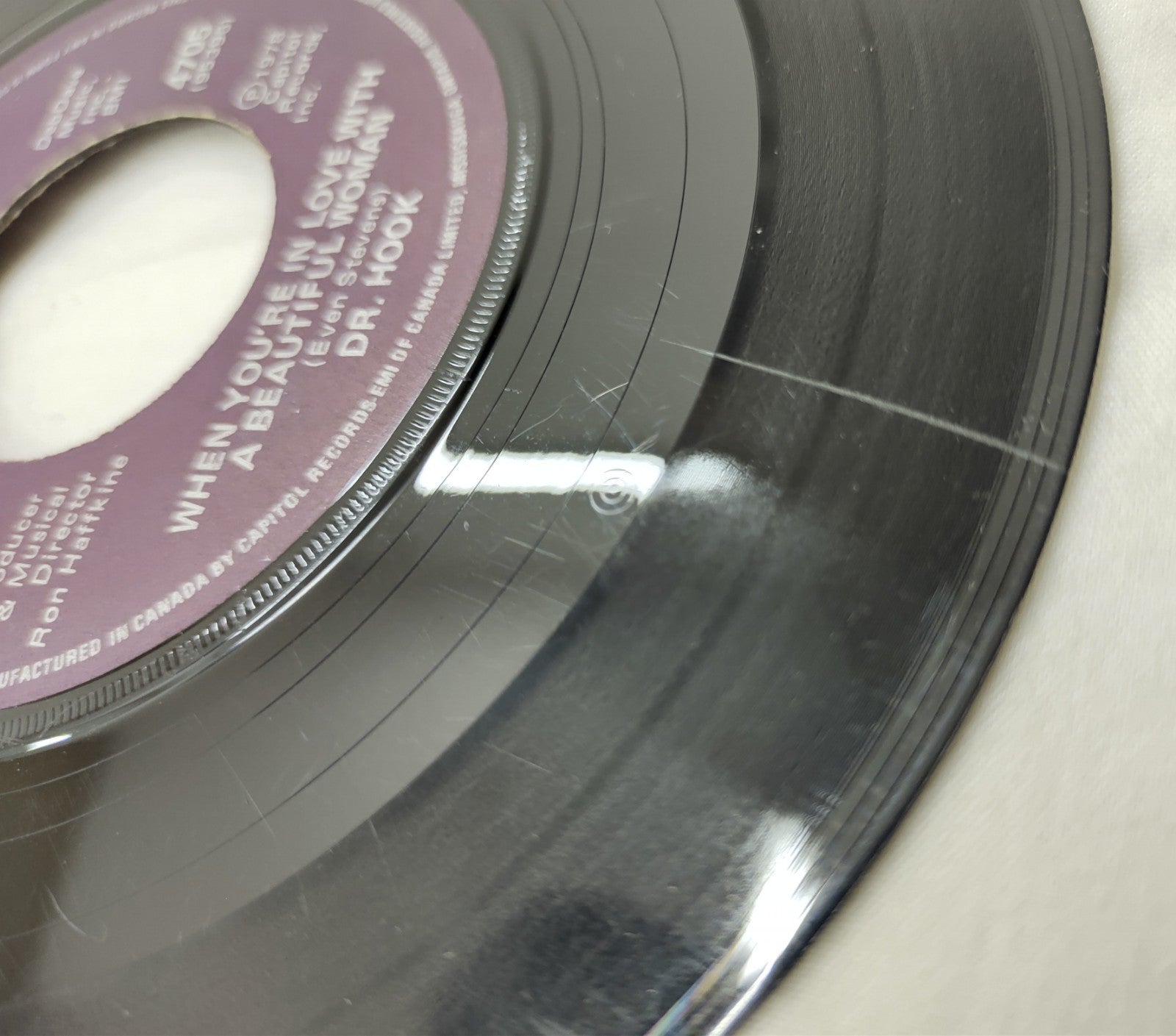 Dr. Hook When You're In Love With A Beautiful Woman Vinyl 4705 (95396) SW-11859